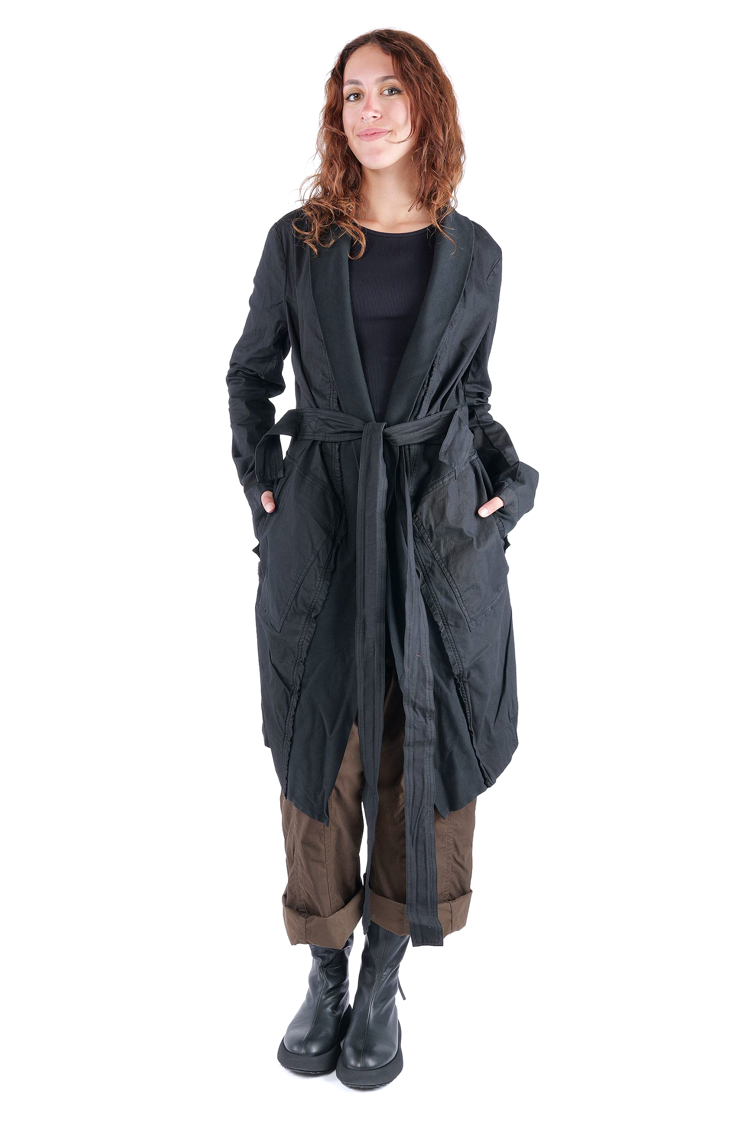 Ausgefallener Gehrock - Schwarz - 2262601210
