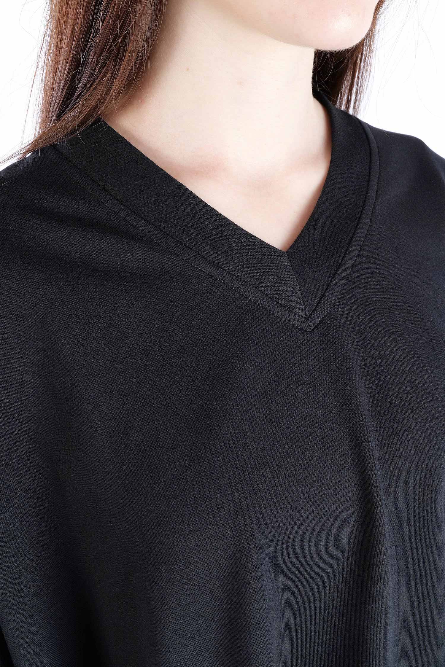 Oversize Sweatpullover - Schwarz - 26.2-KHF116