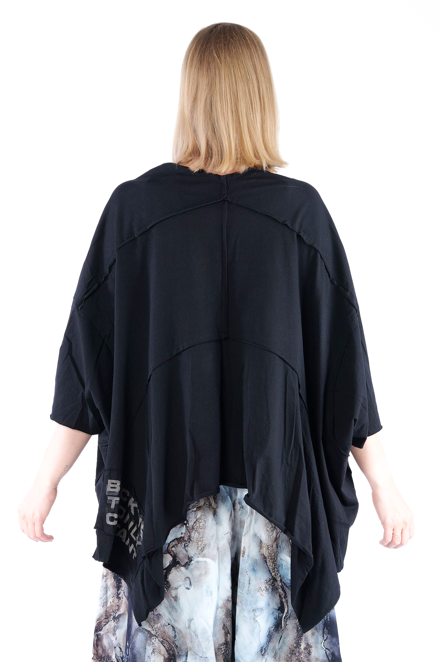 Oversize Shirt - Schwarz - Liva