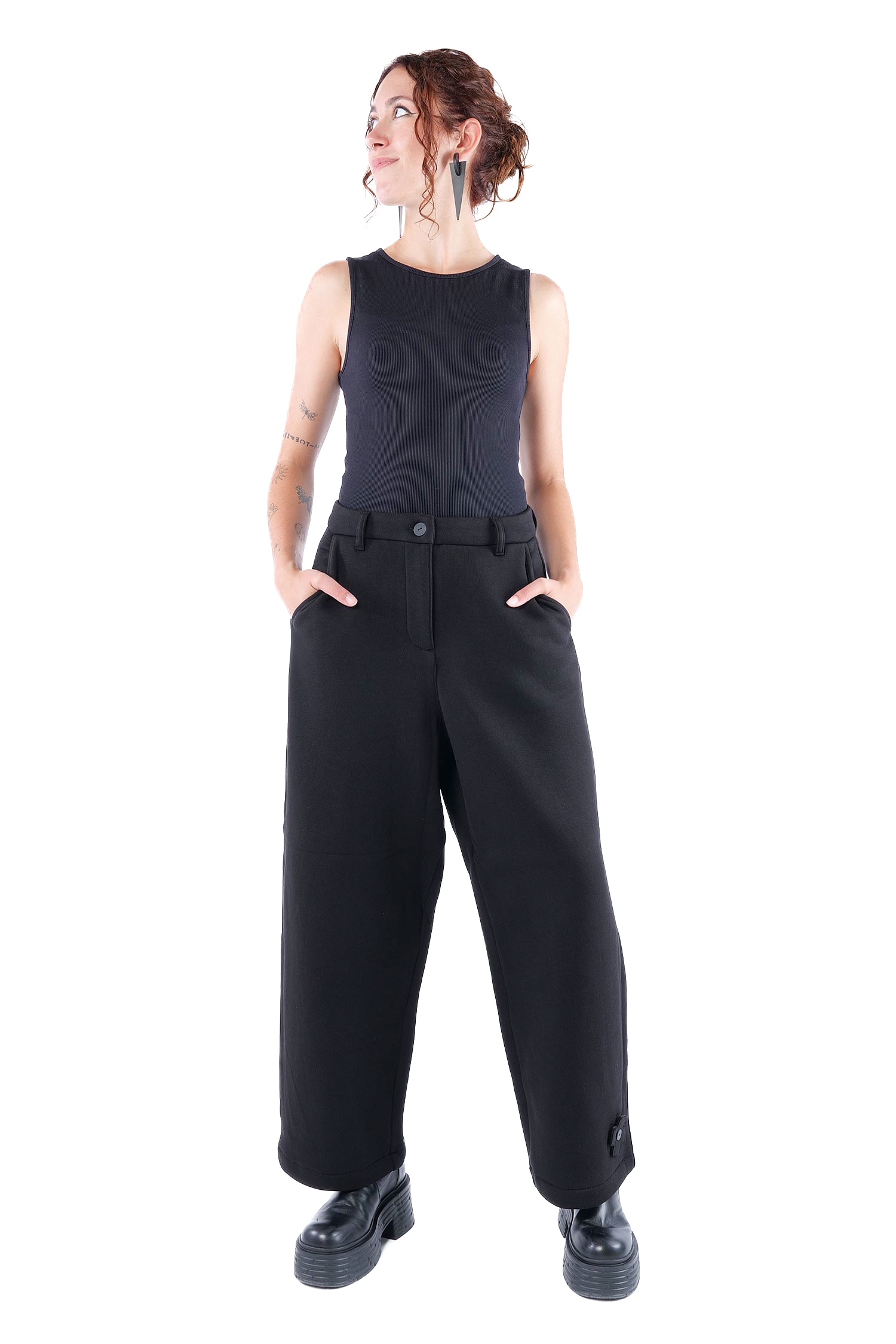 Wintersweat-Hose - Schwarz - 10039