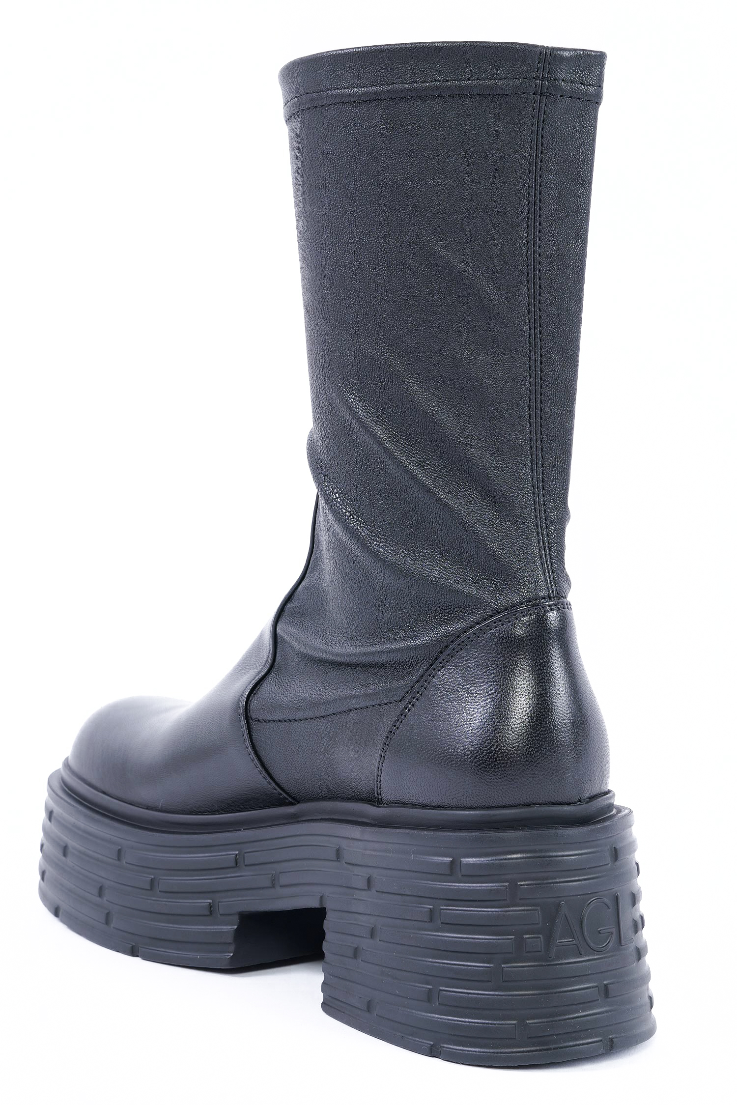 Stretch Stiefelette - Schwarz - Lignes Stretch