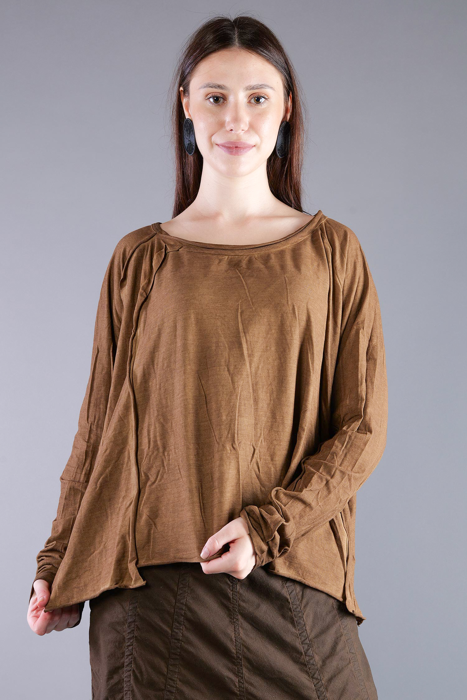 Oversize Jerseypullover - Dakar cloud - 2262560506