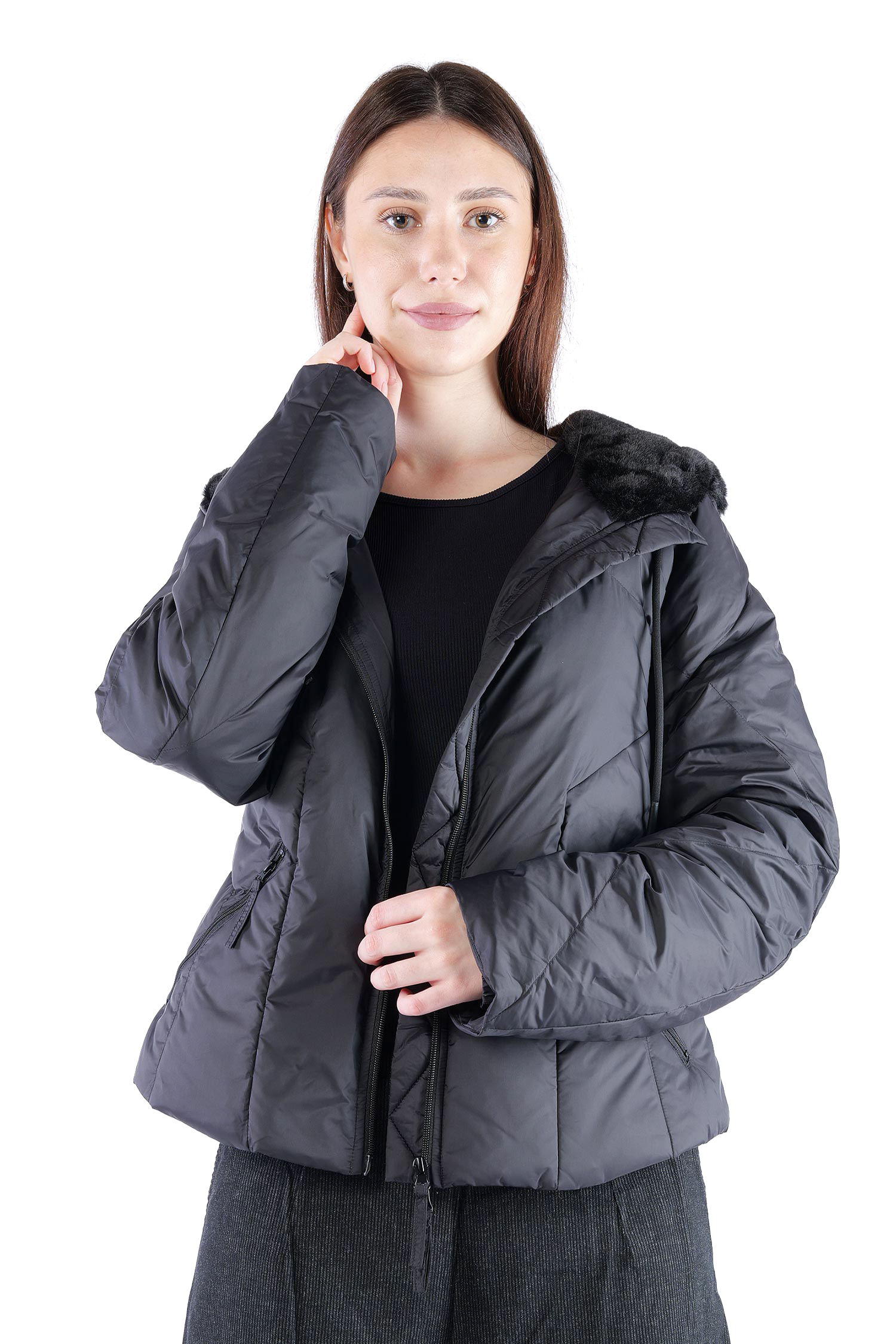 Winterjacke - Schwarz - 2263211113