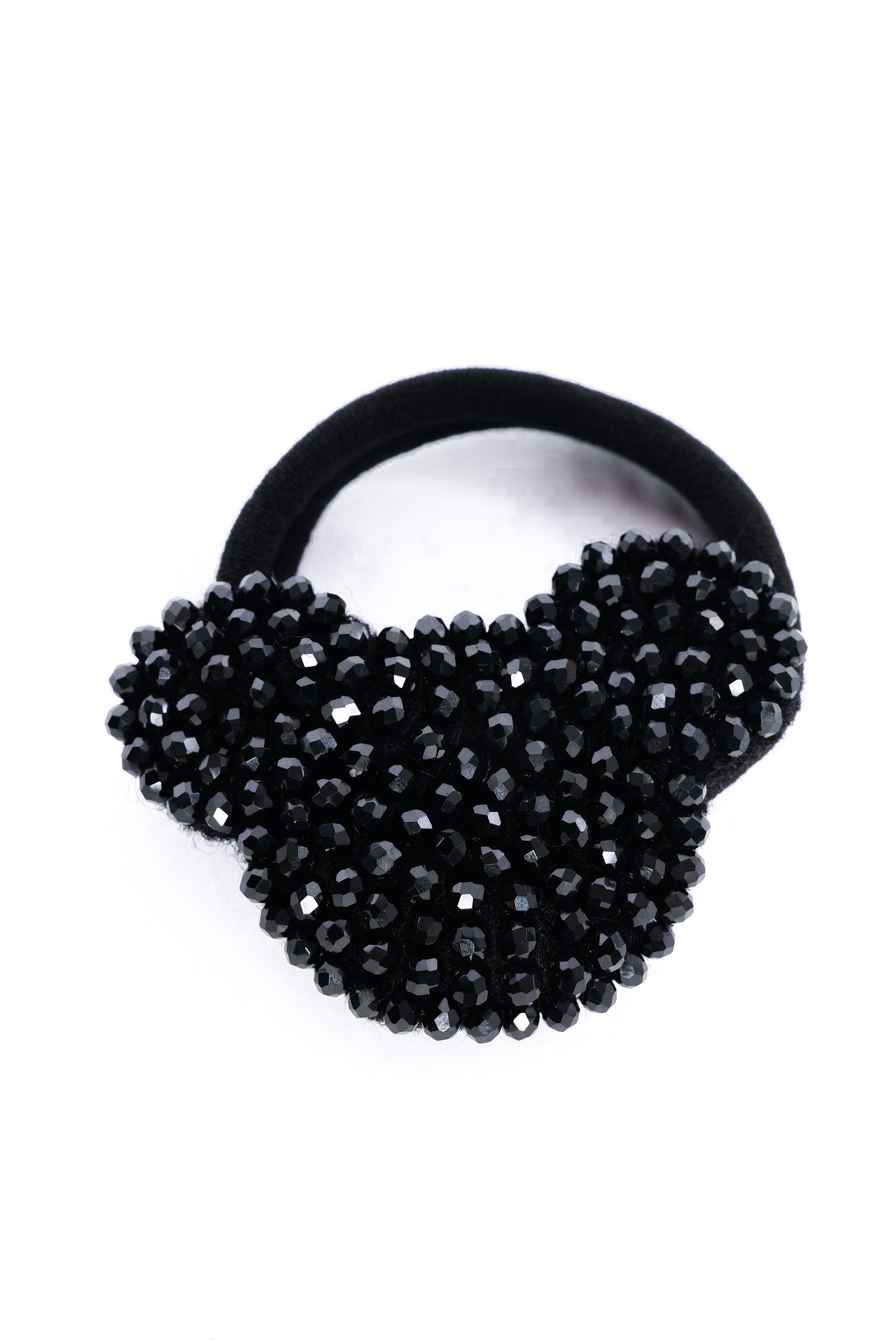 Maus Armband / Haargummi - Schwarz - 1149