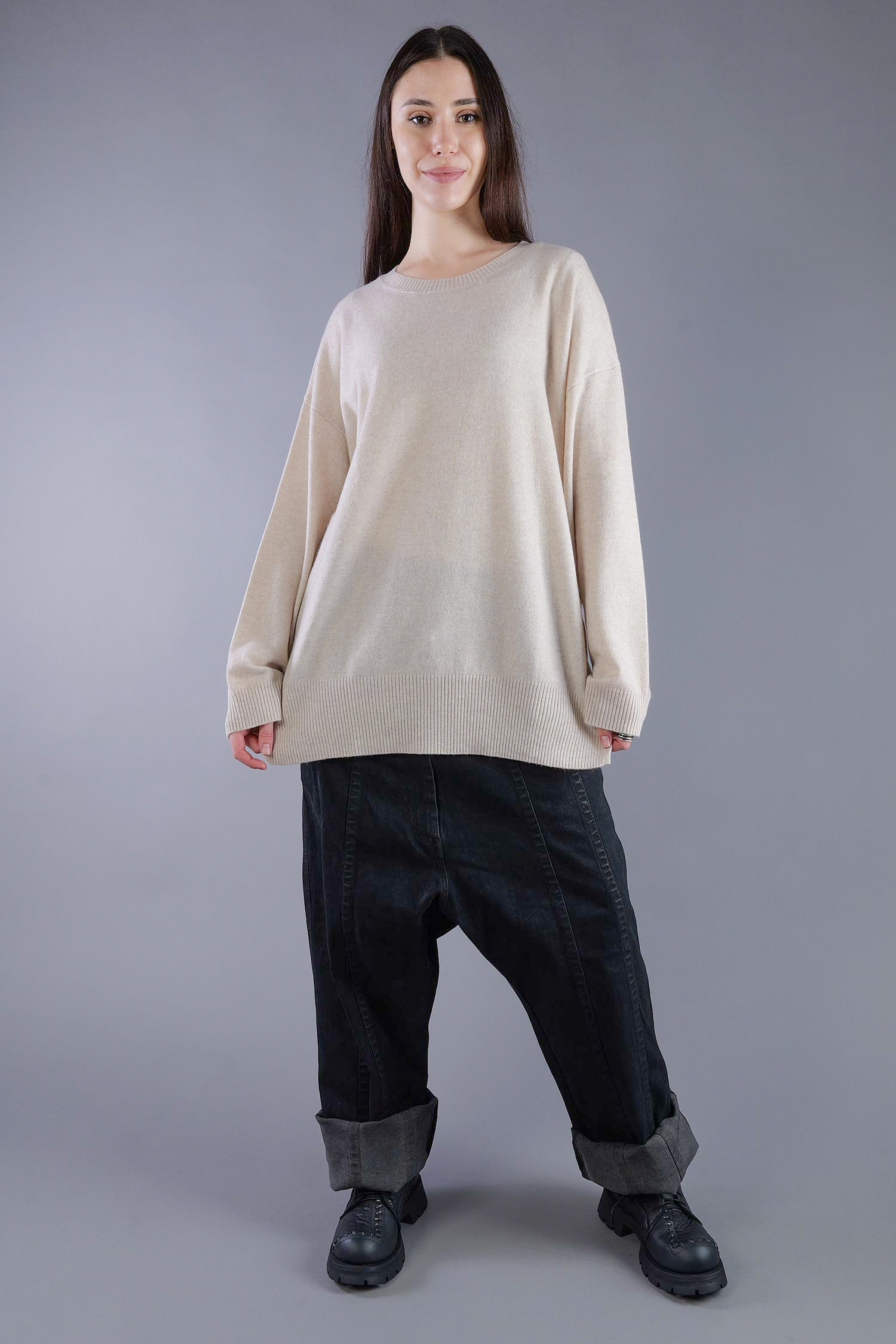 Kaschmir Pullover - Brazilian Sand - 24116A