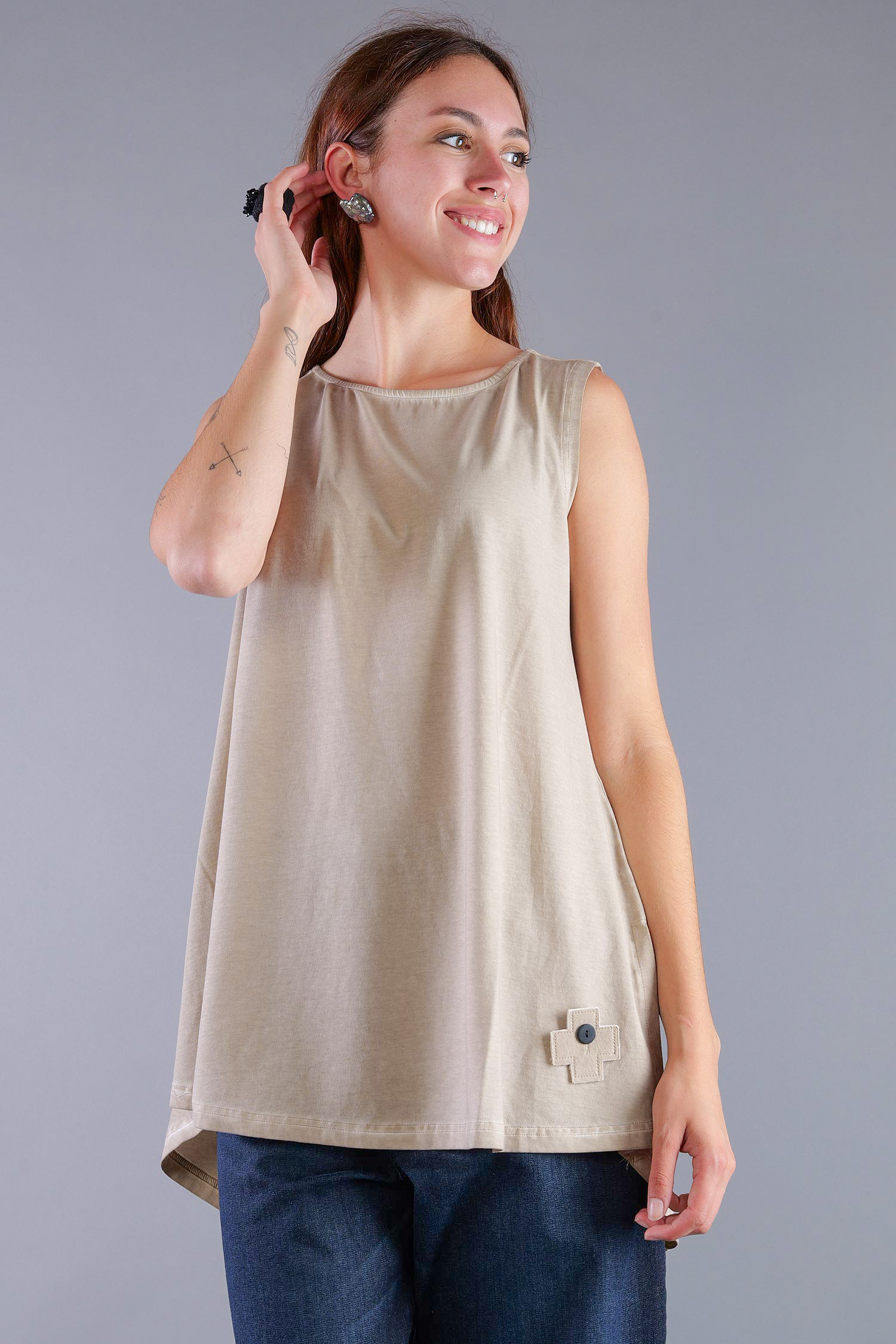 A-Linien Top - Desert - 5001