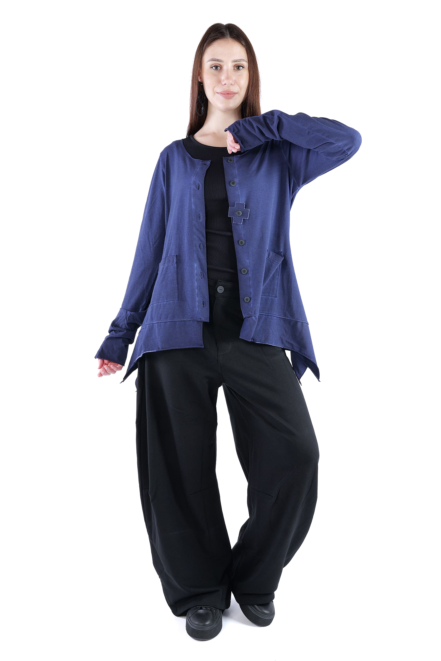 Jersey Jacke - Ocean - 2132