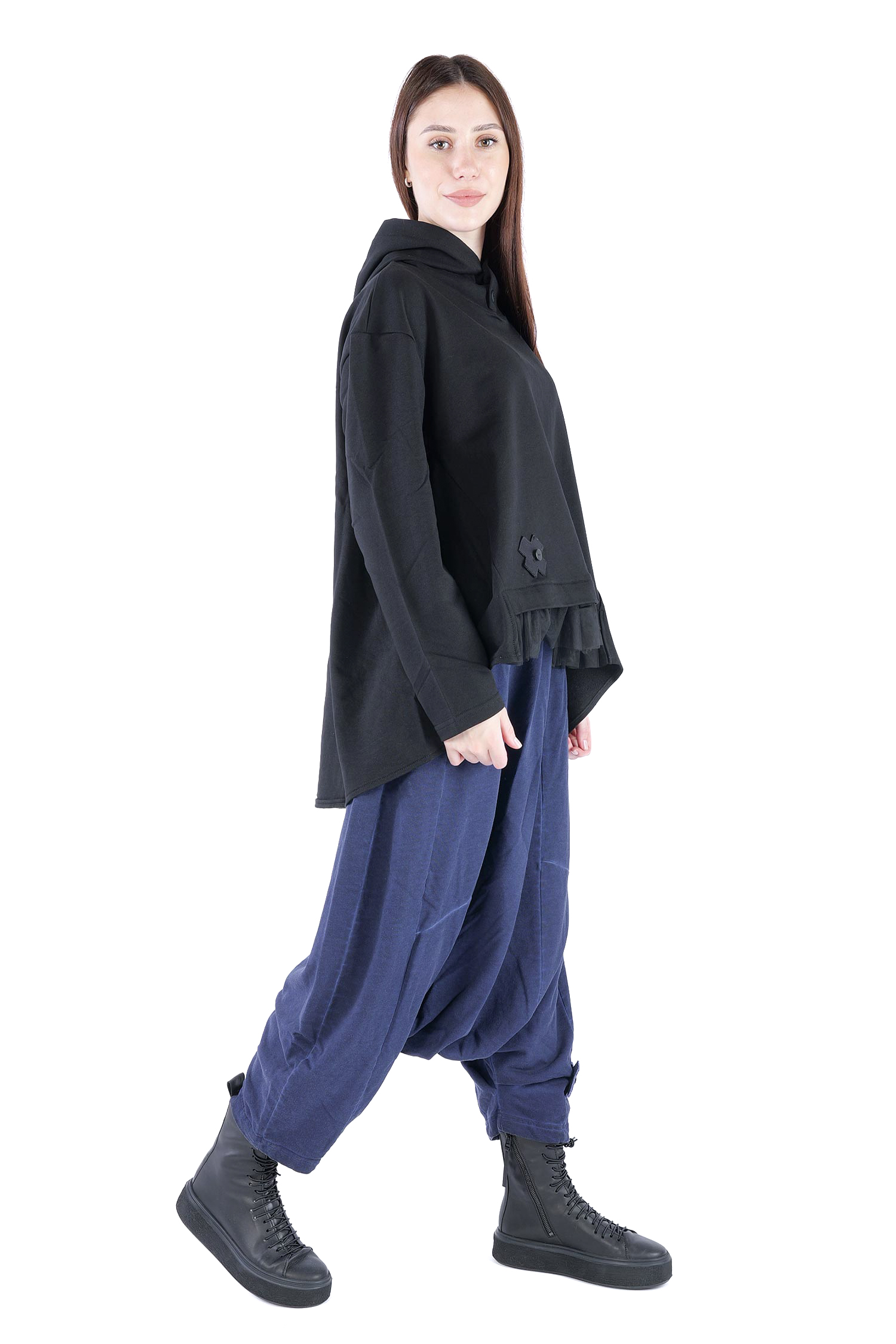Sweat pullover - Black - 2128