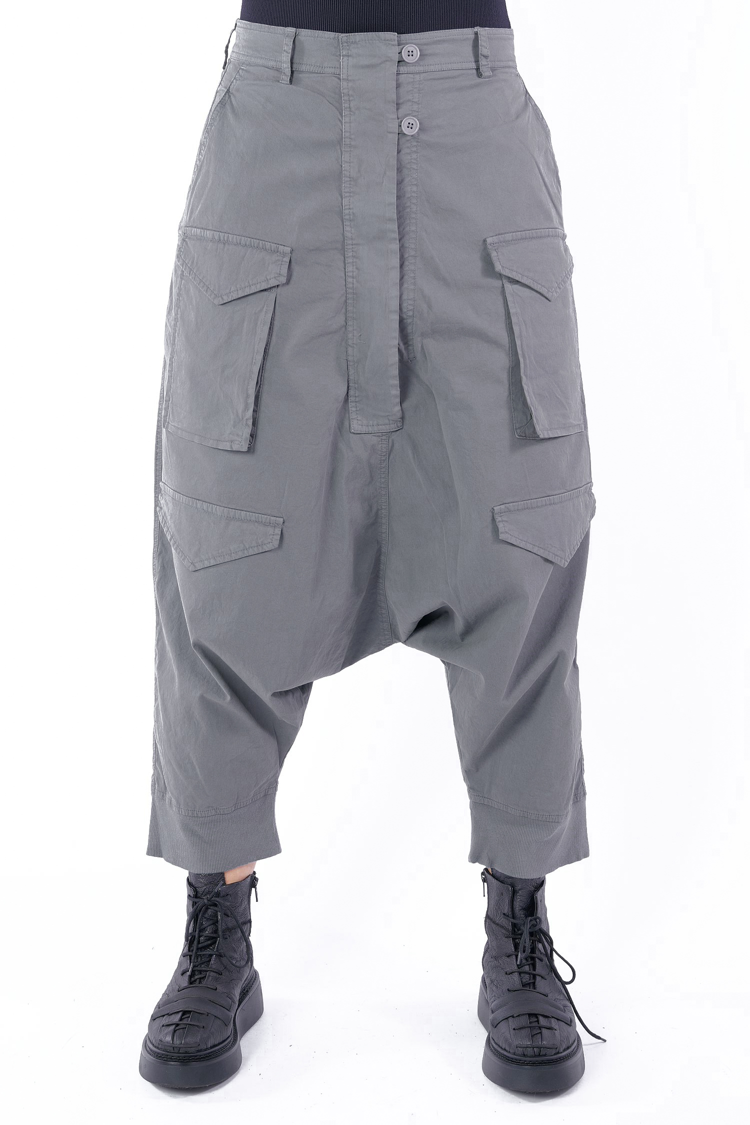 Haremshose - Dark grey - 2253200104