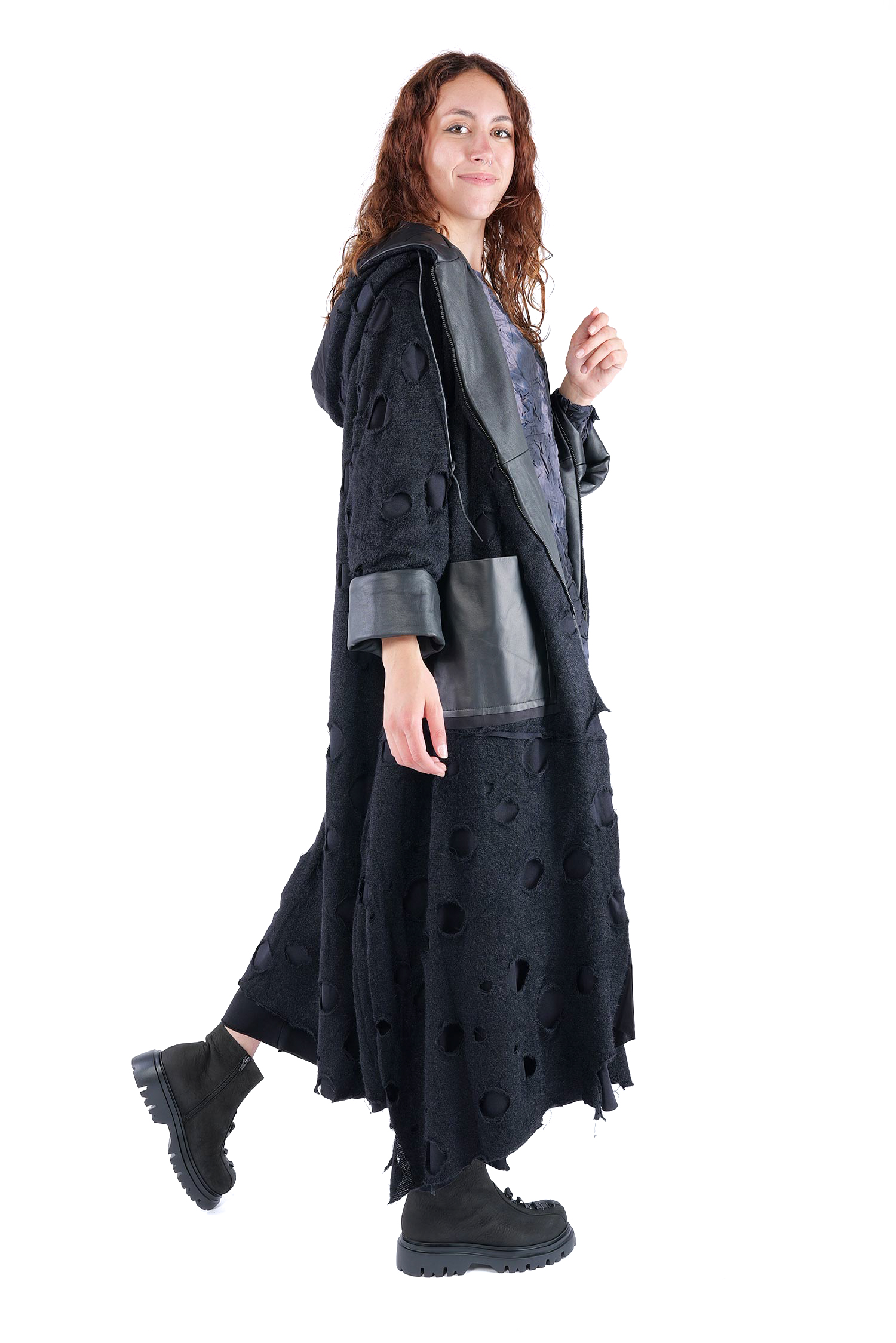 Unique coat - black - J.Azira