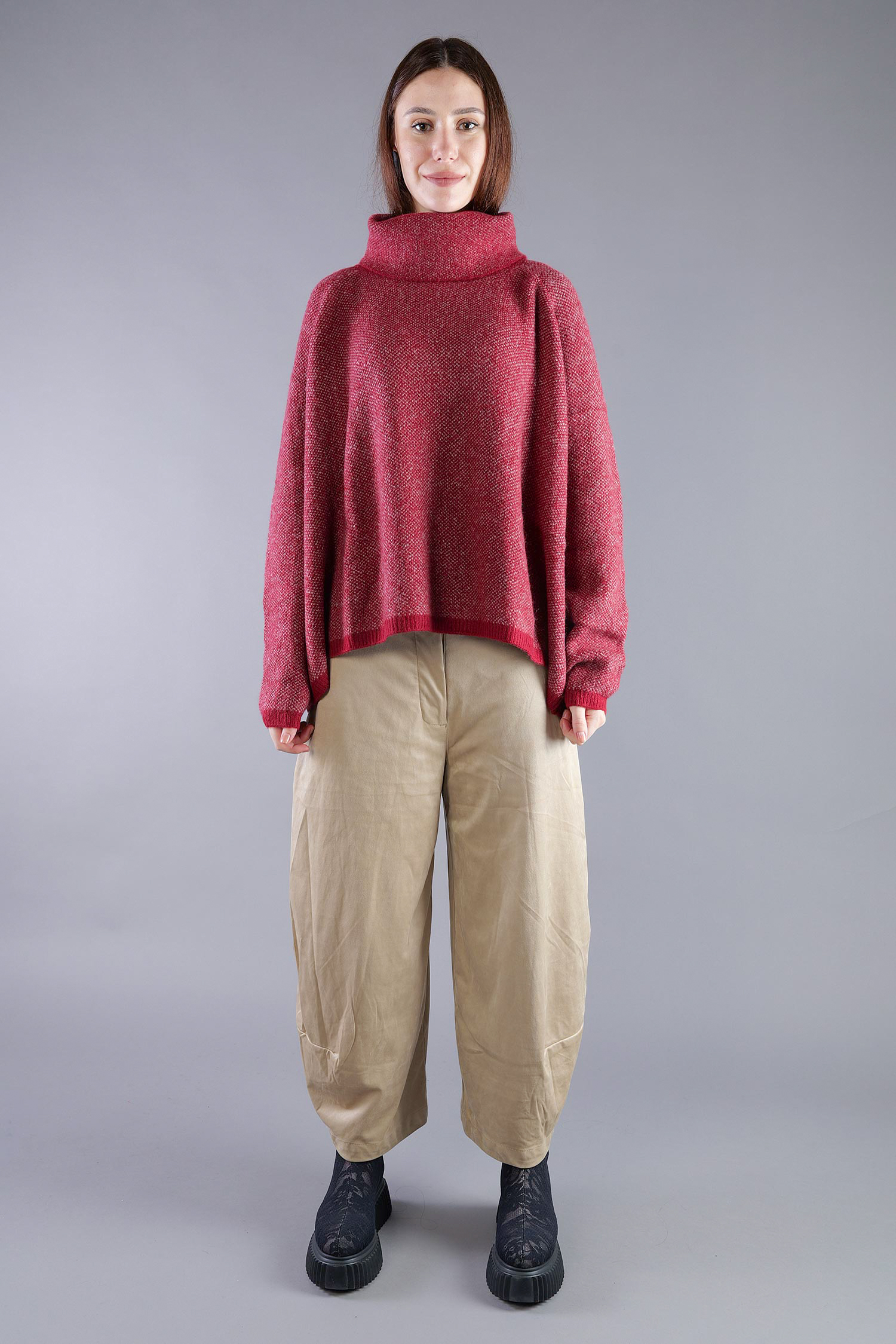 Strickpullover - Lava crystal jacquard - 2263270702
