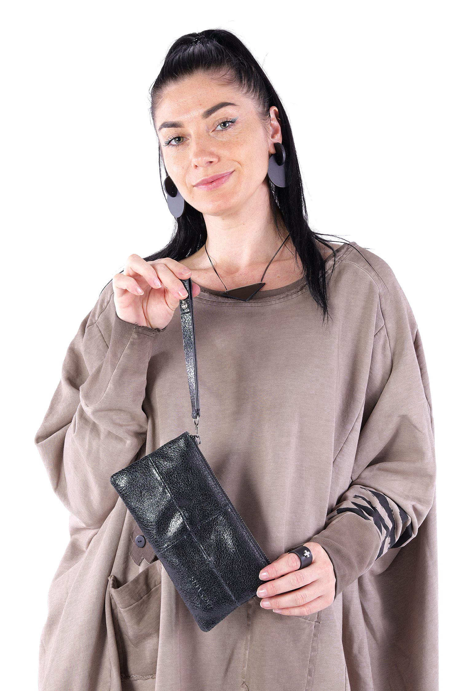 Leder Clutch / Portemonnaie - Film Noir  - ILIA ed.1