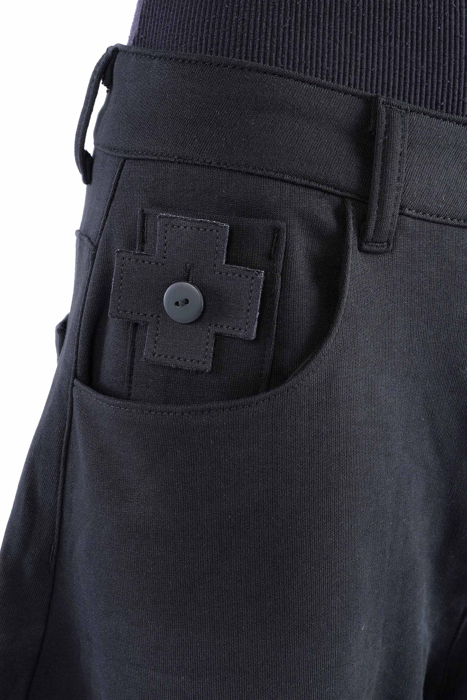 Weite Sweathose - Schwarz - 10024