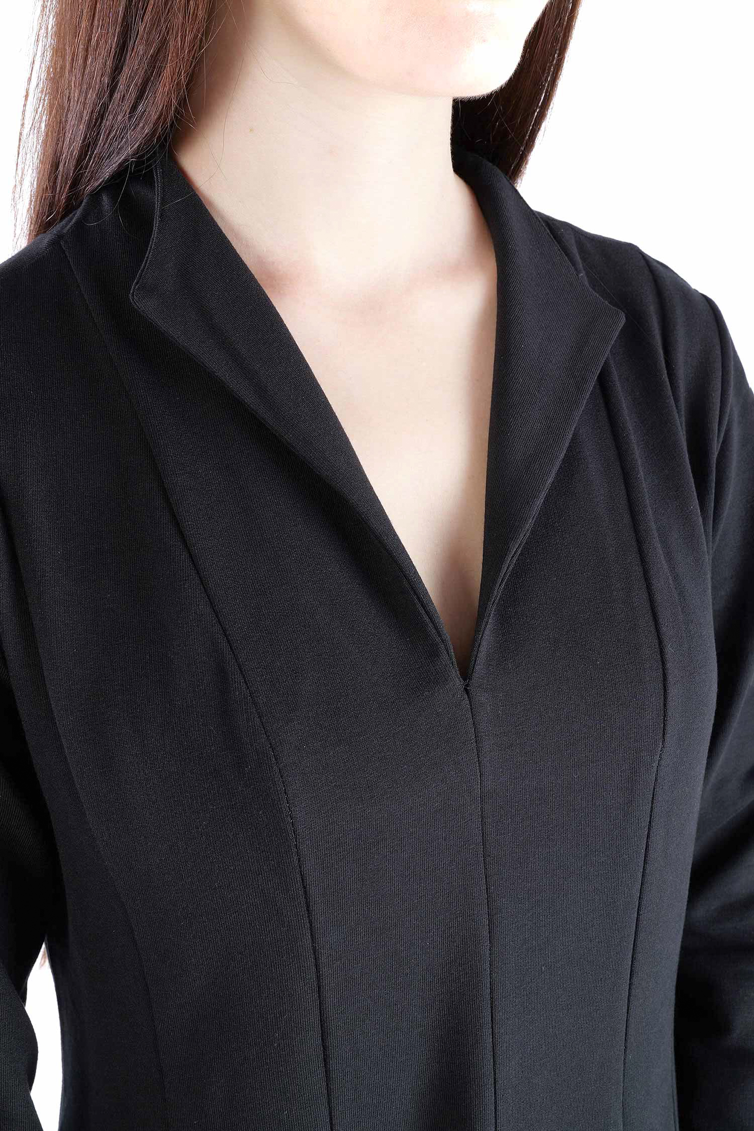 Tulpiges Sweatkleid - Schwarz - 26.2-KHF120