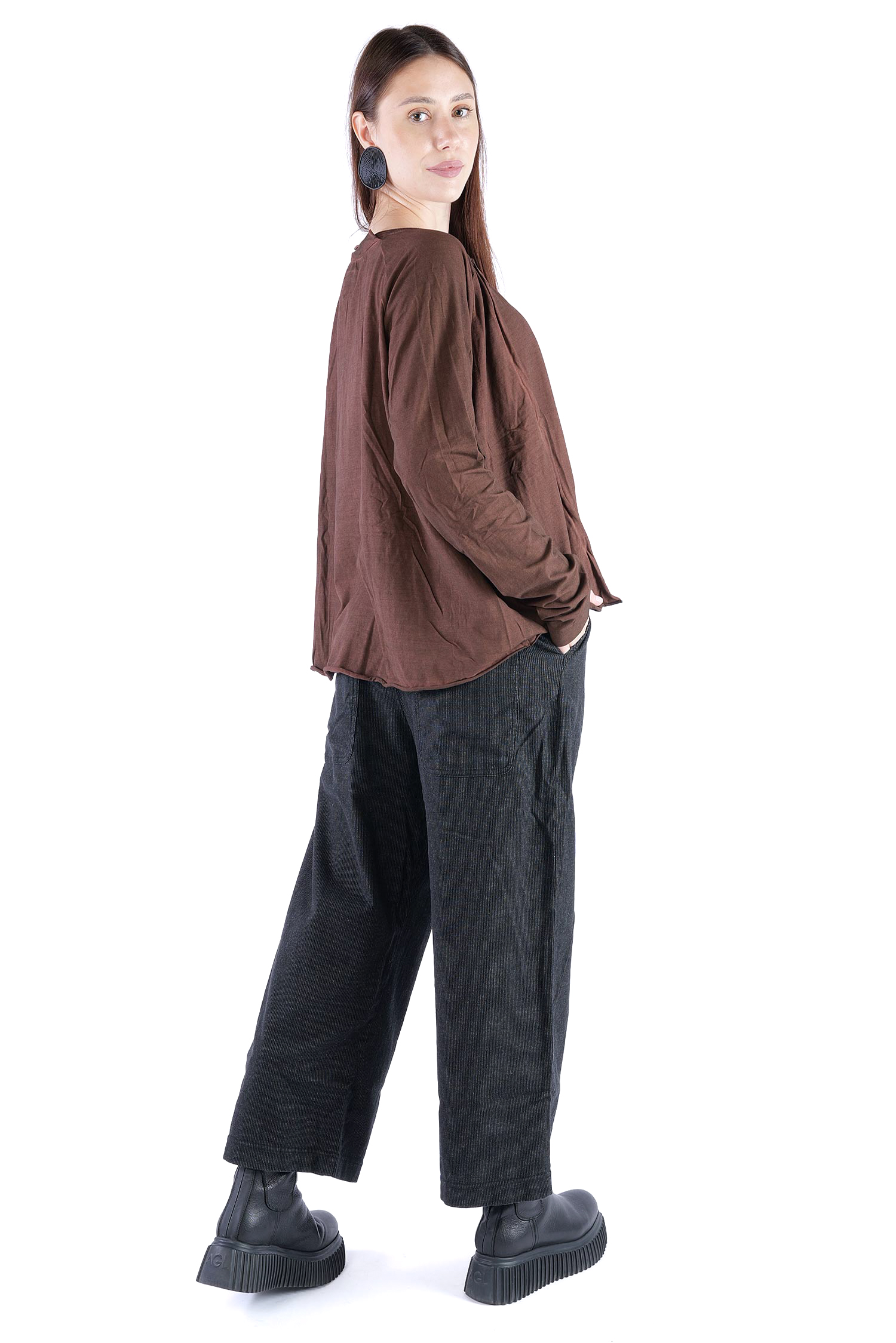 Oversize Jerseypullover - Henna cloud - 2262560506