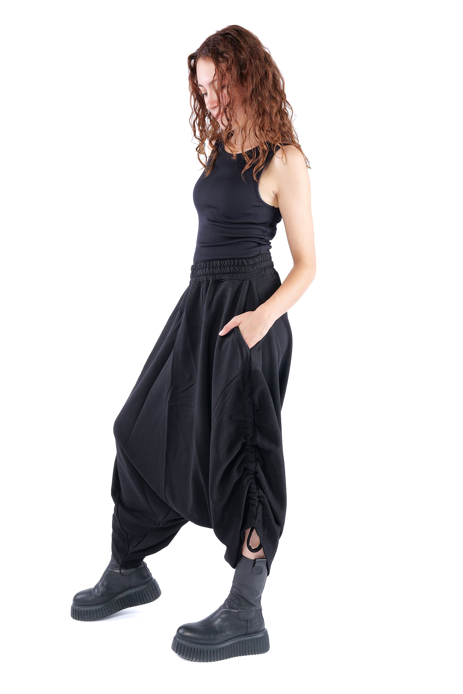Harem pants - Black - W5453