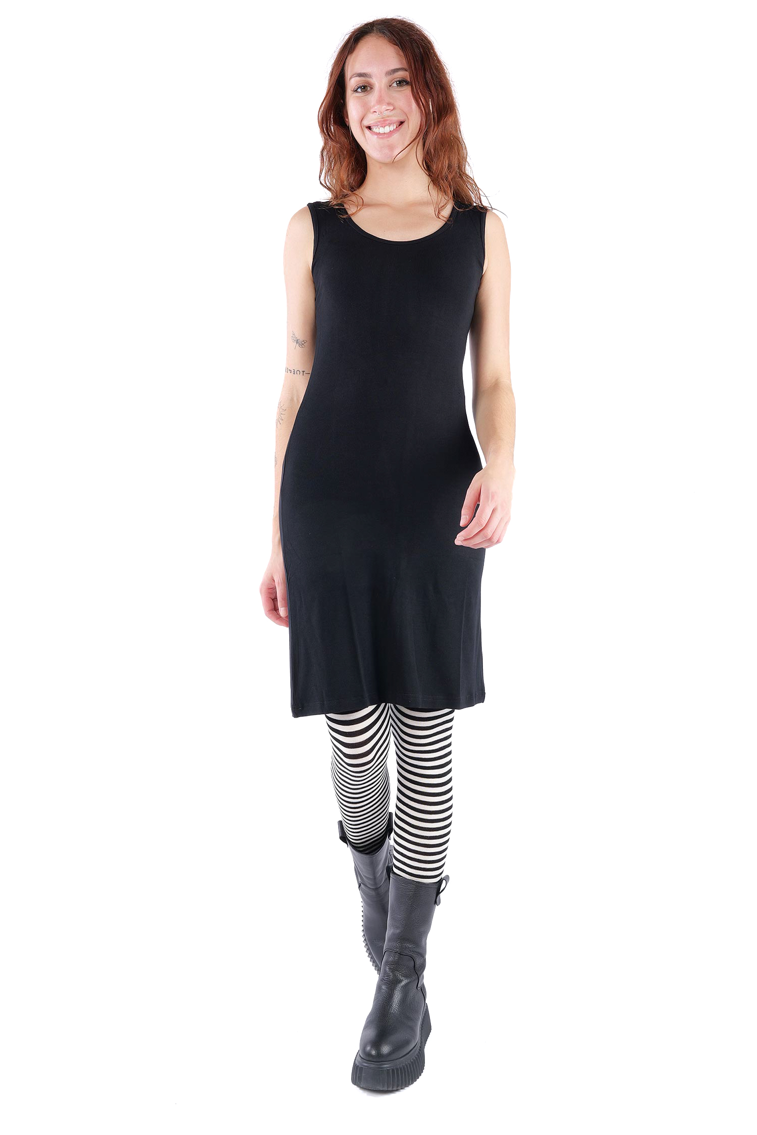 Jersey Top - Schwarz - 6614