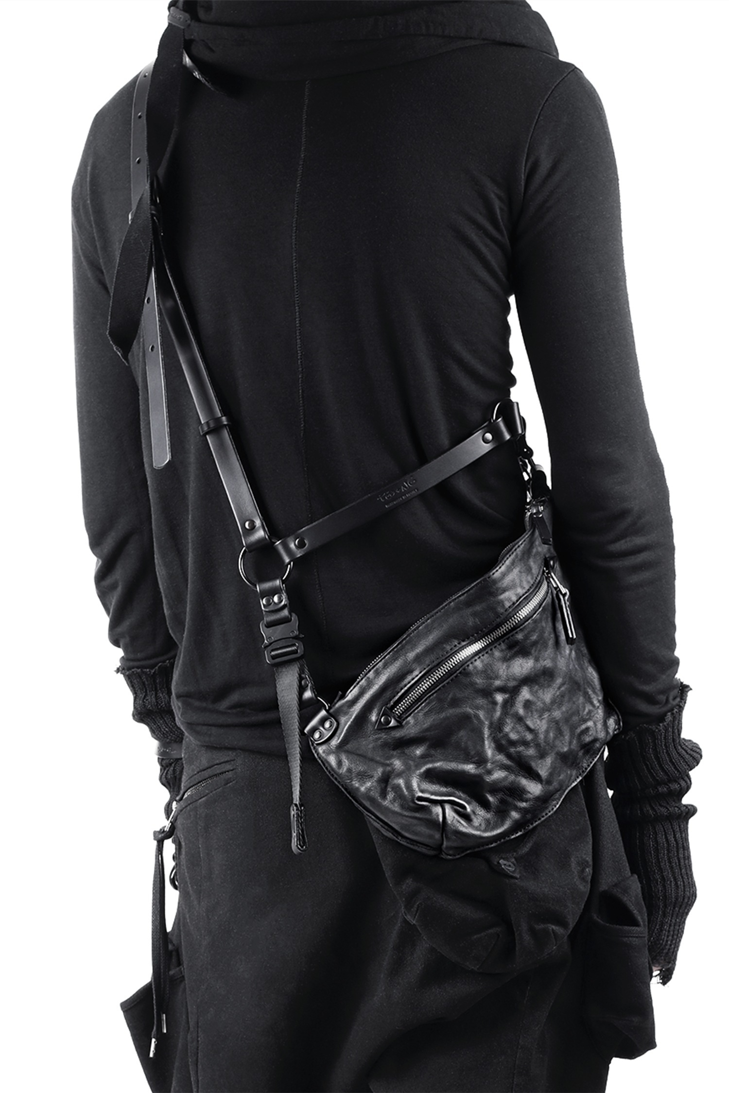 Leather bag - black - Kyeo