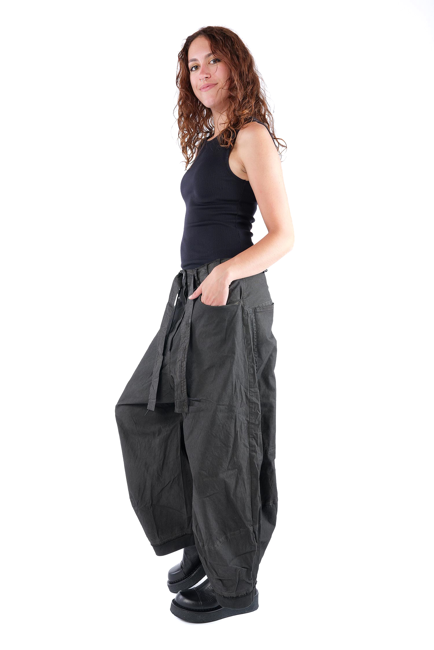 Tulpige Hose - Black cloud - 2262600103