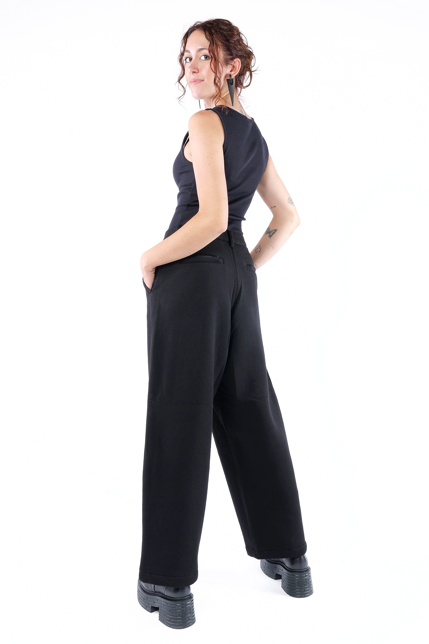 Wintersweat-Hose - Schwarz - 10039