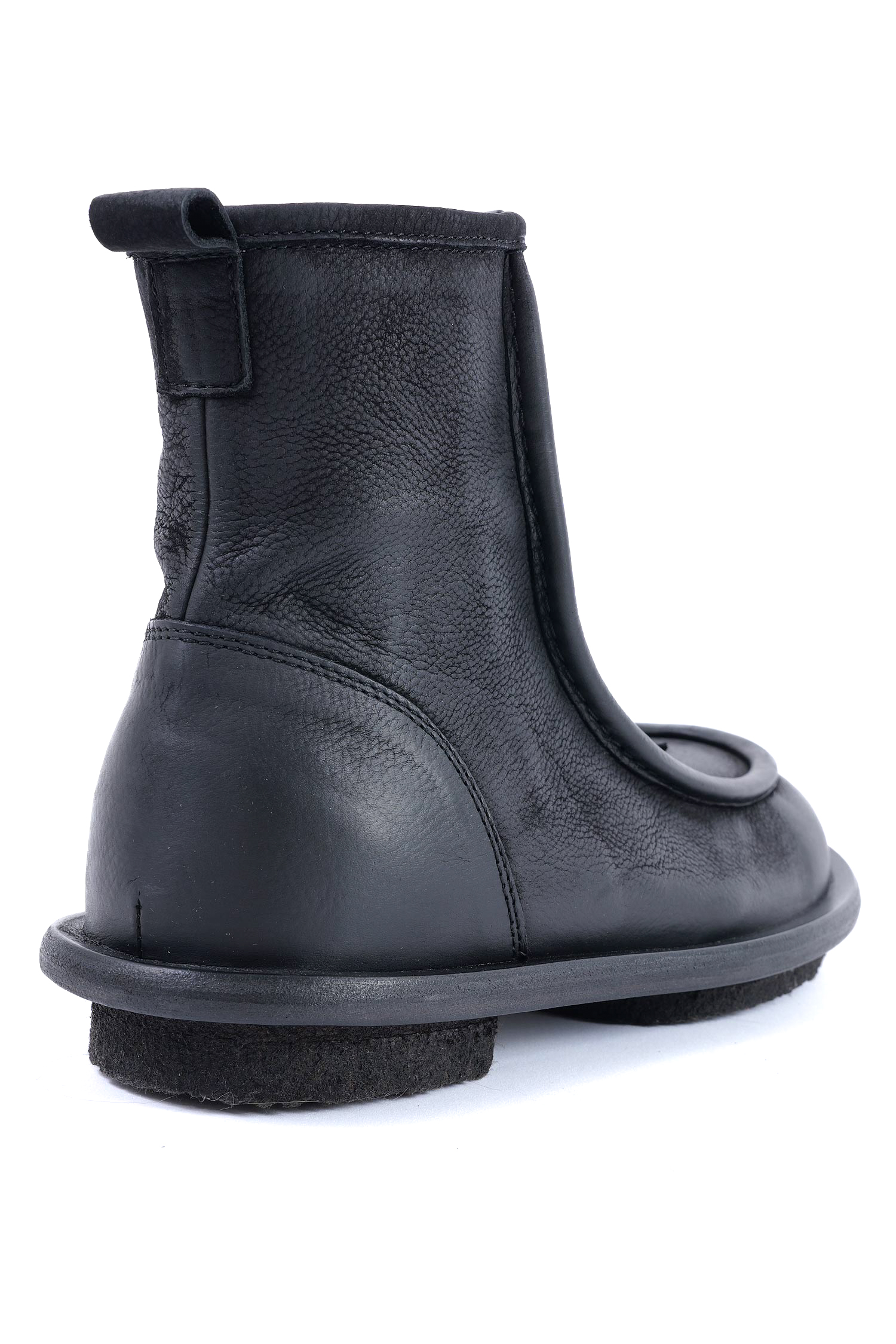 Mokassin Stiefel - Schwarz - 10303