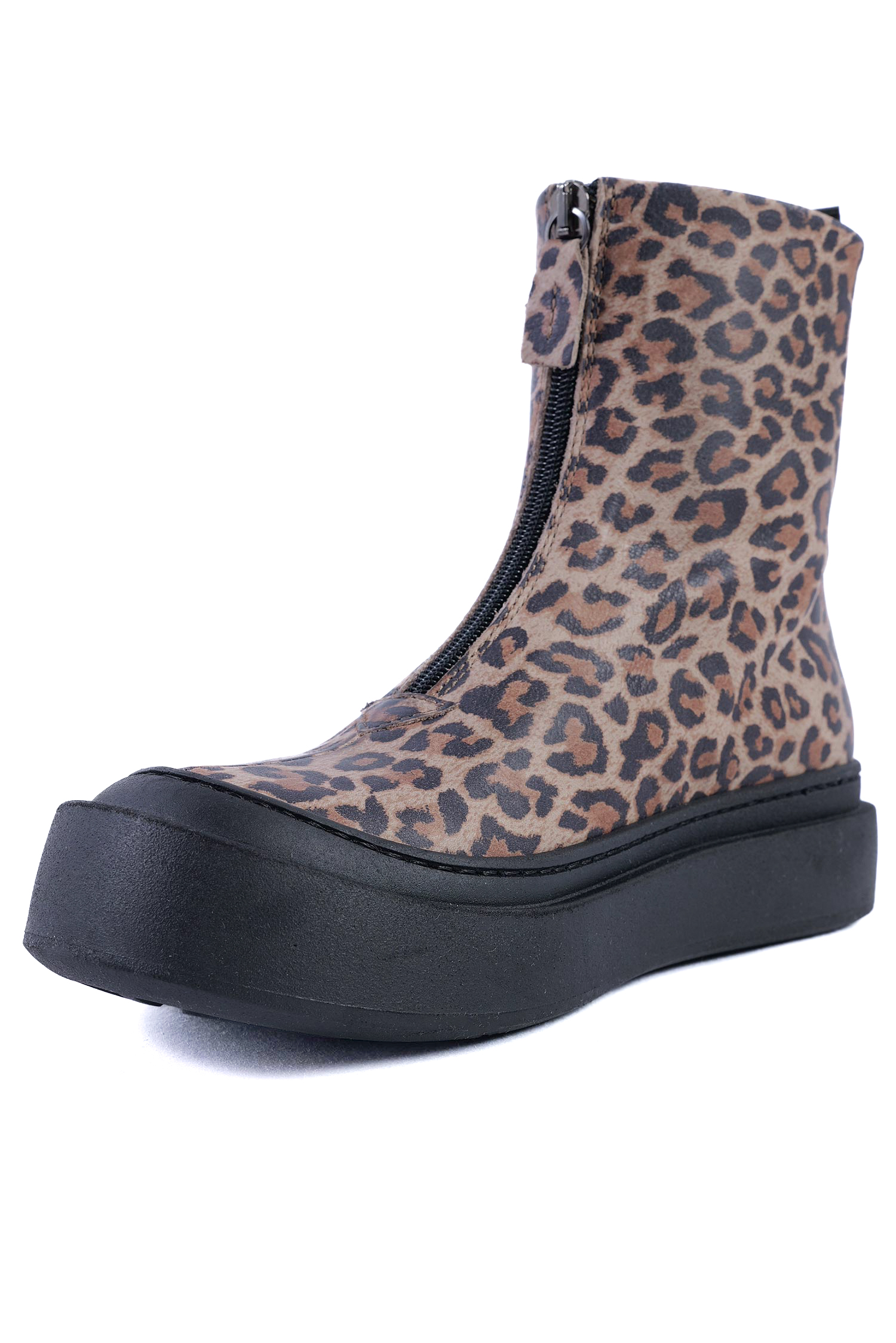 Leo-Boots mit Reißverschluss - Malto Leopardo - 8283