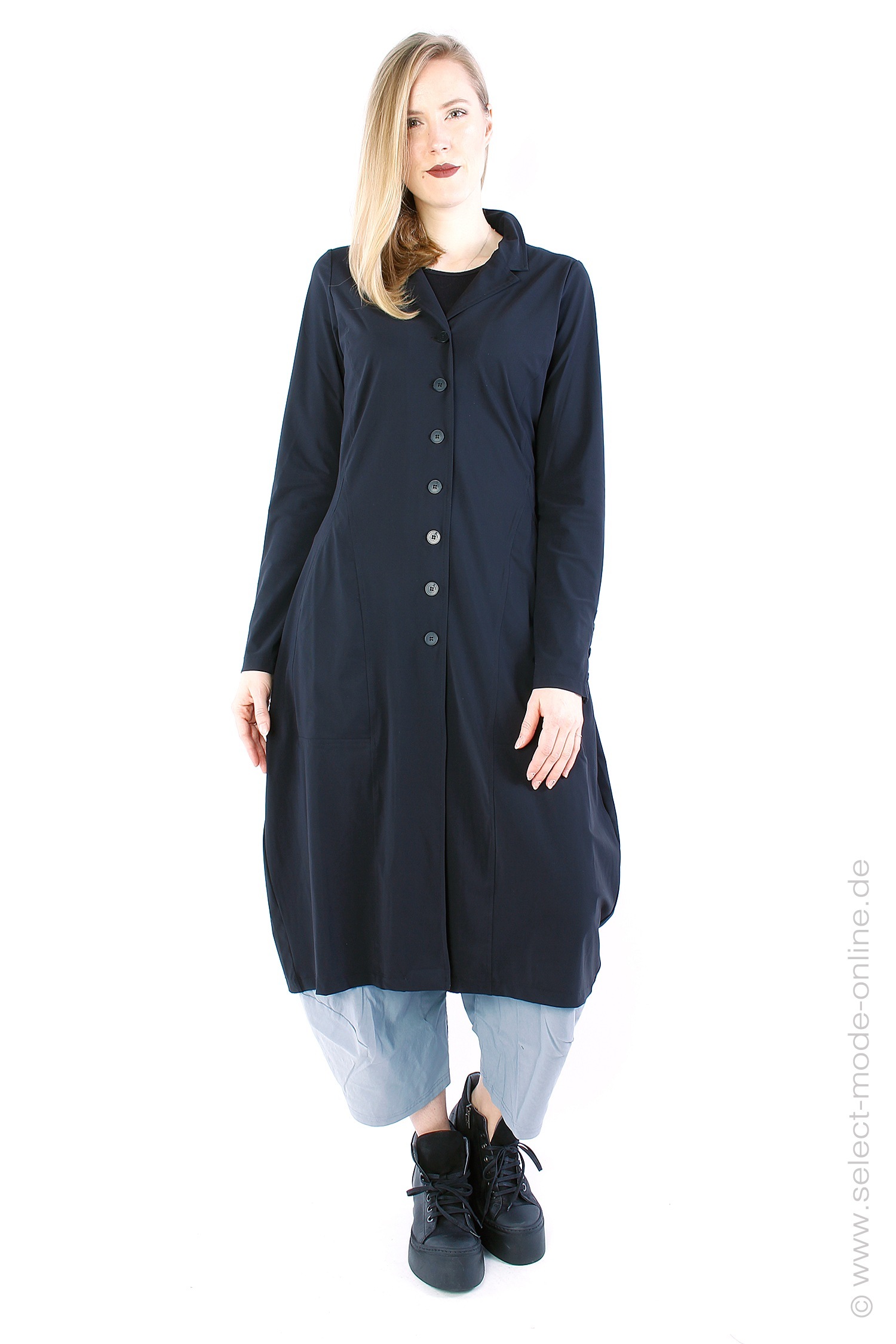 Stretch coat - black - 739 10 231