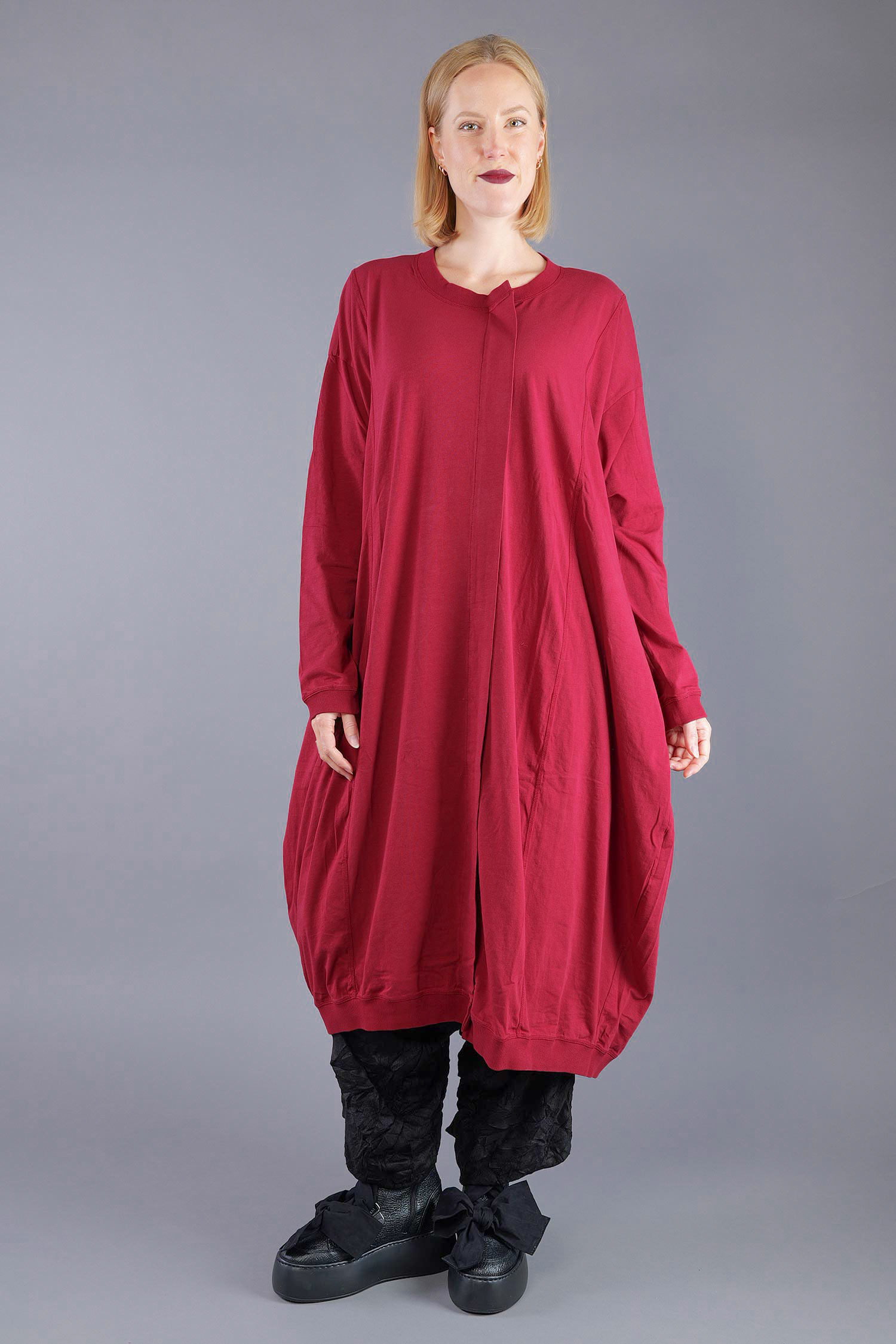 Jersey dress - Lava - 2263260907