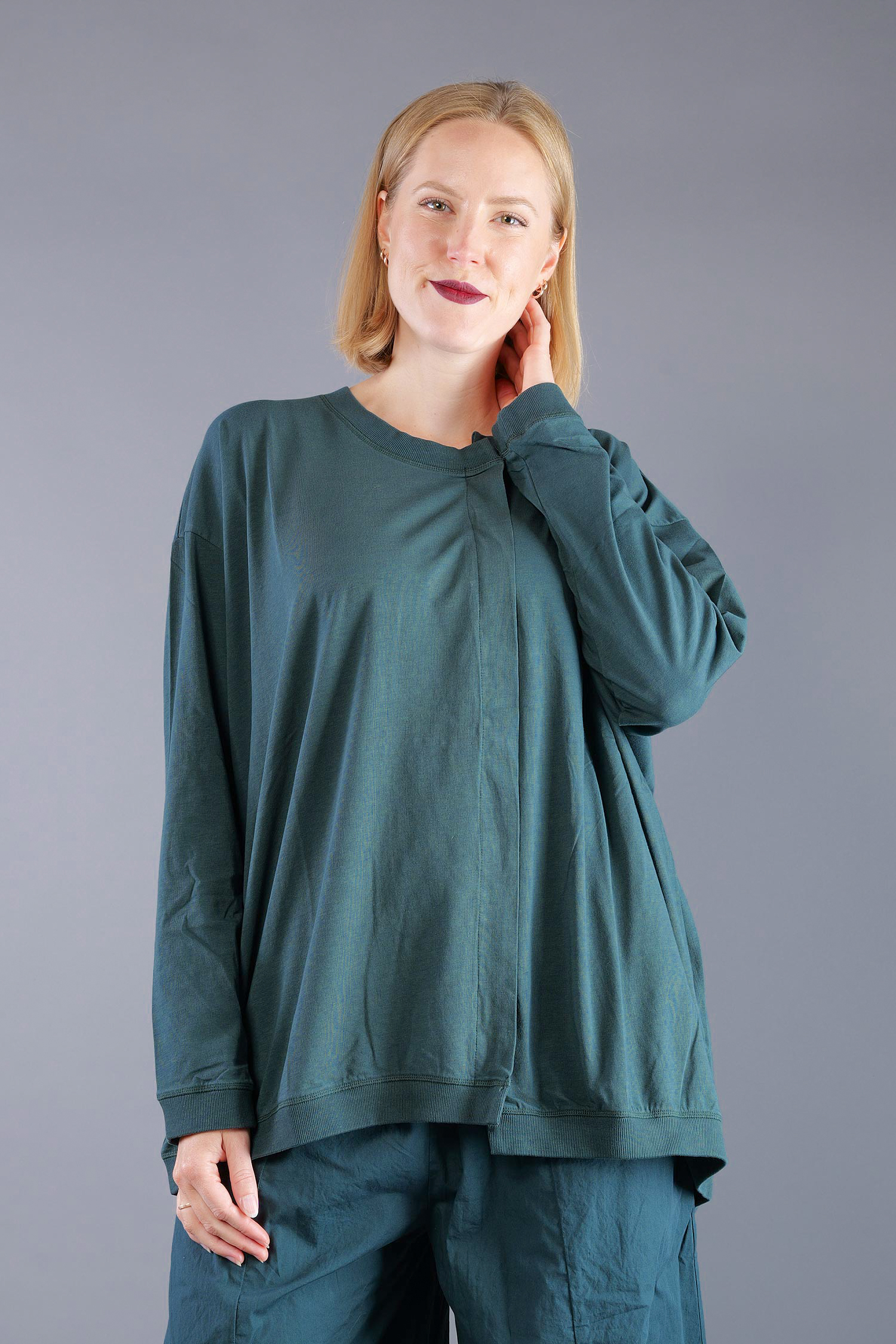 Jersey pullover - Forest - 2263260506