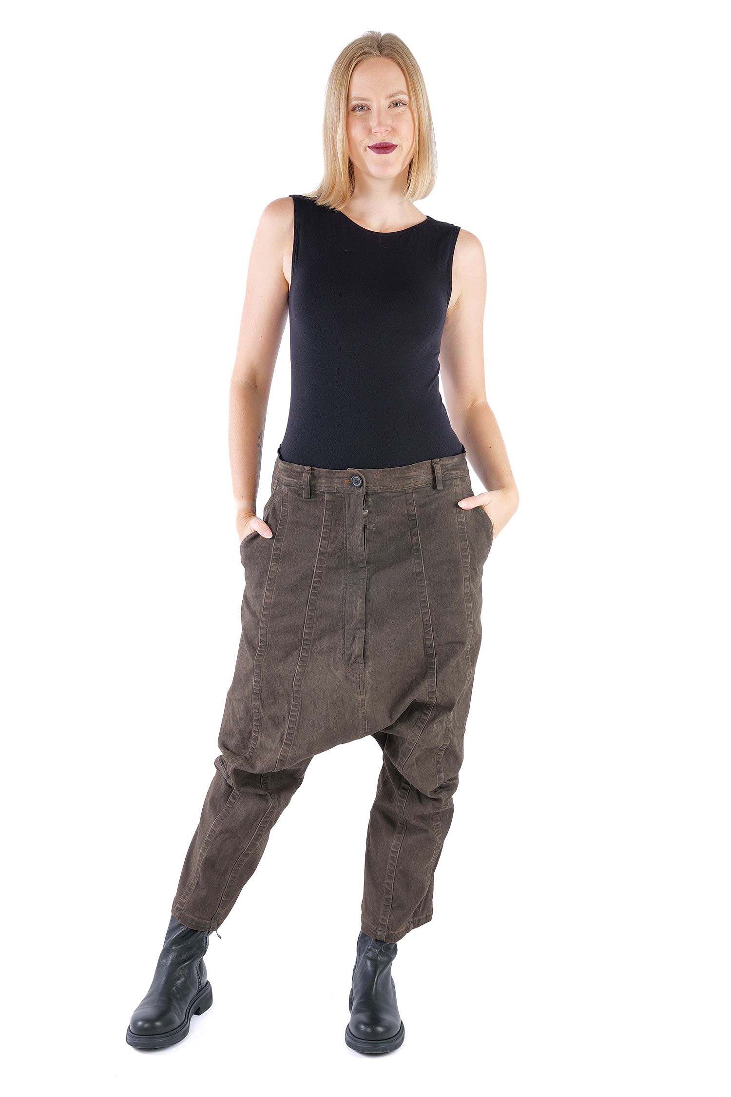 Hose mit tiefem Schritt - Umbra cloud - 2261040107