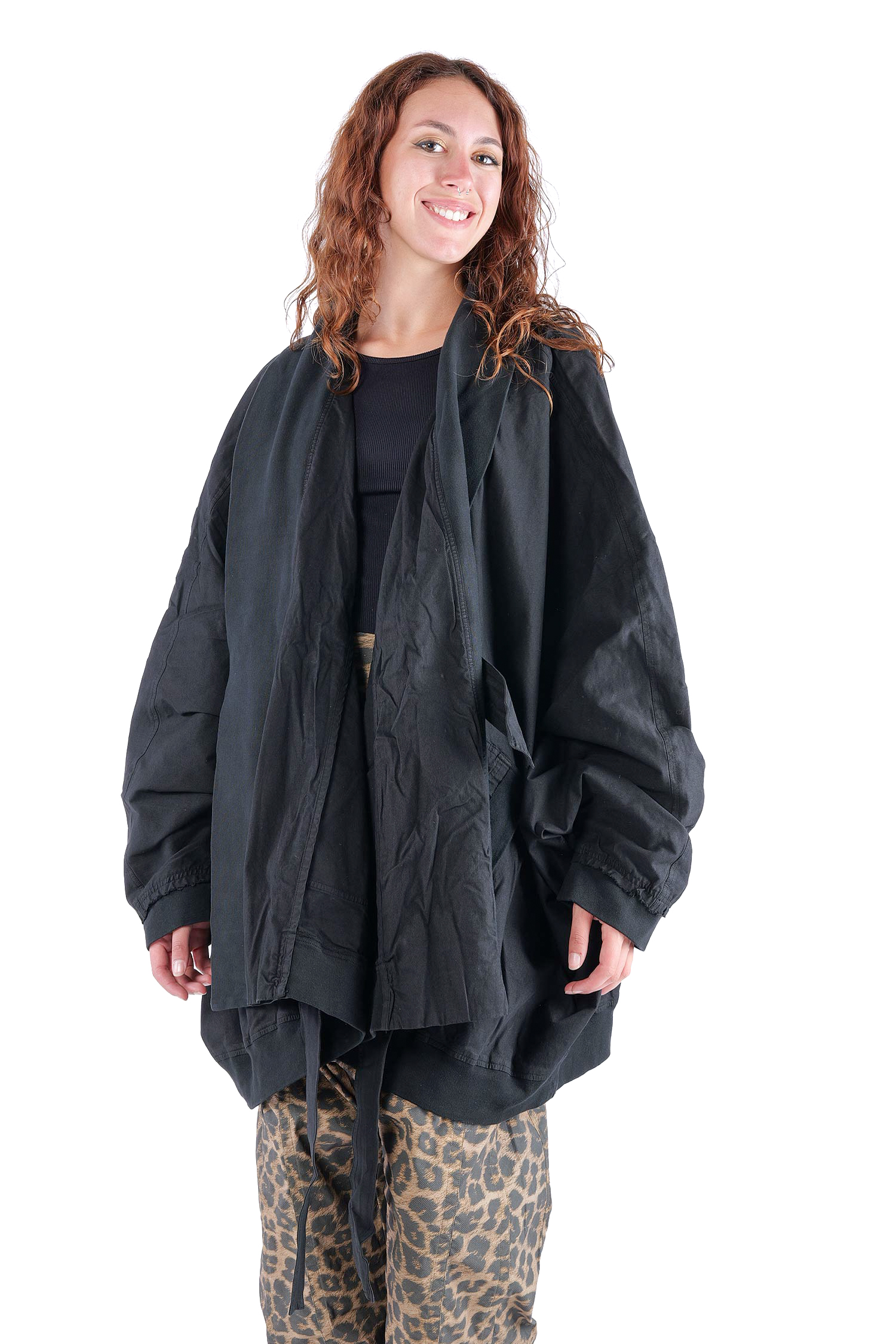Oversize Jacke - Schwarz - 2262601108