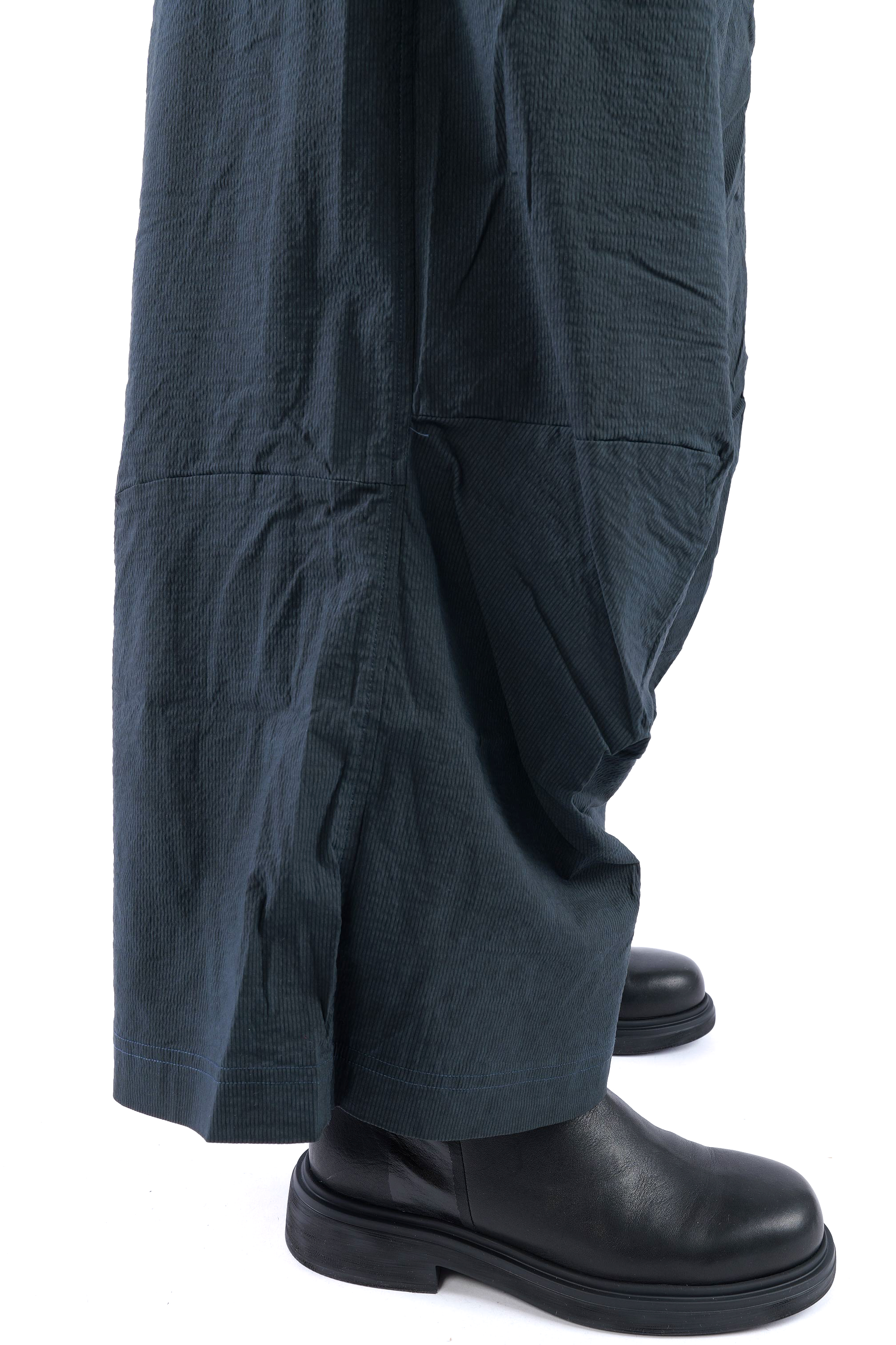 Weite Stretchhose - Petrol cloud - 2261240124