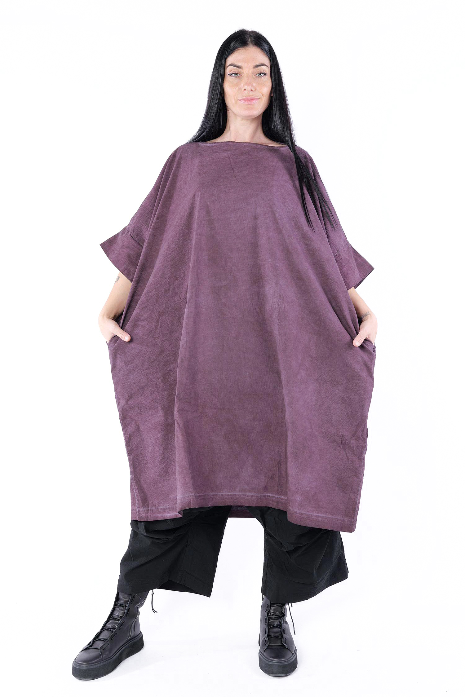 Oversize dress - Flamingo cloud - 2252240907