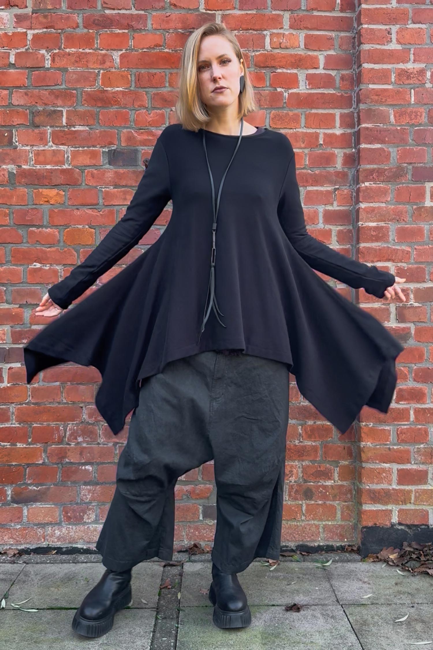 Sweat pullover - black - 252.14.05