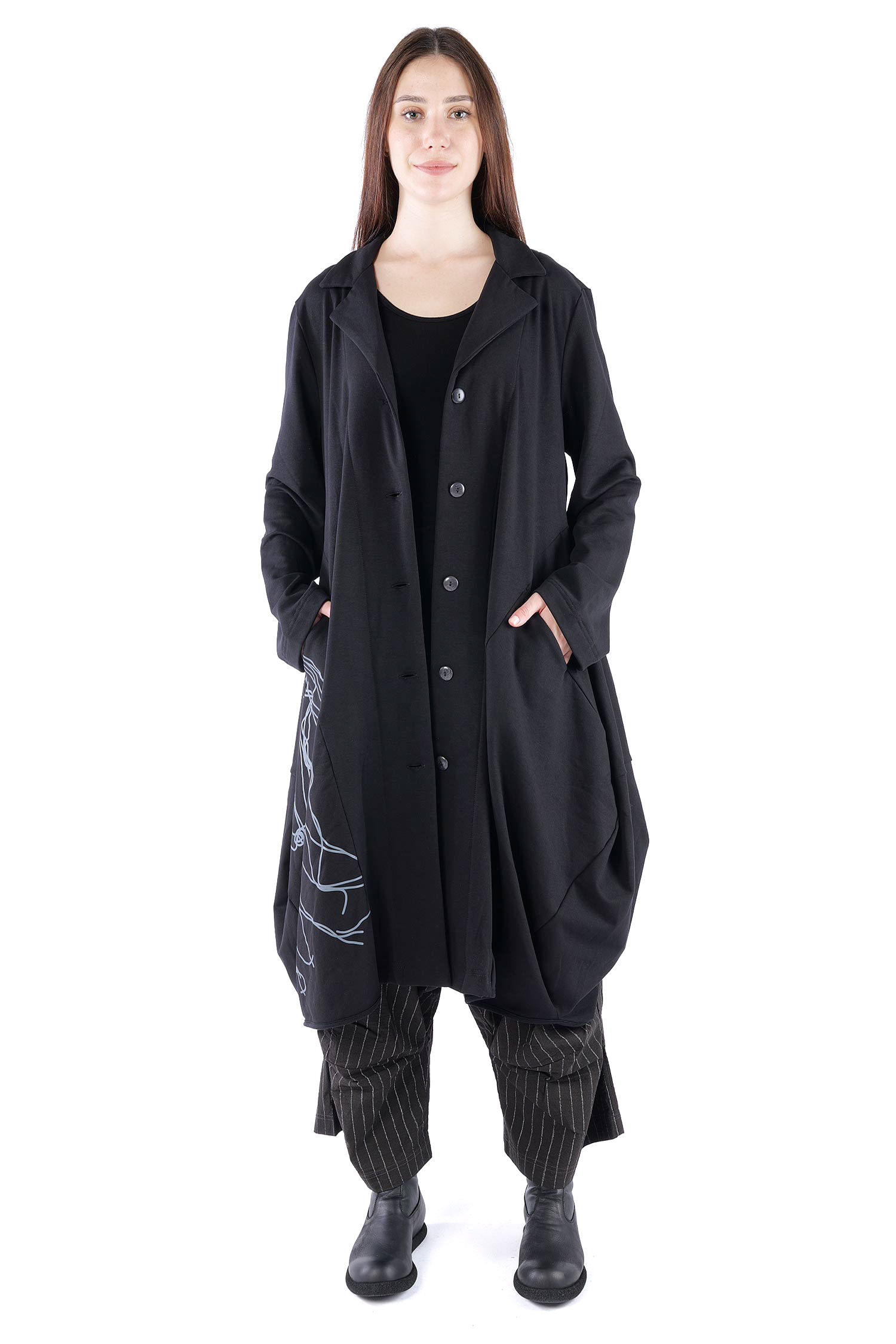 Gehrock - Schwarz - U6168-U