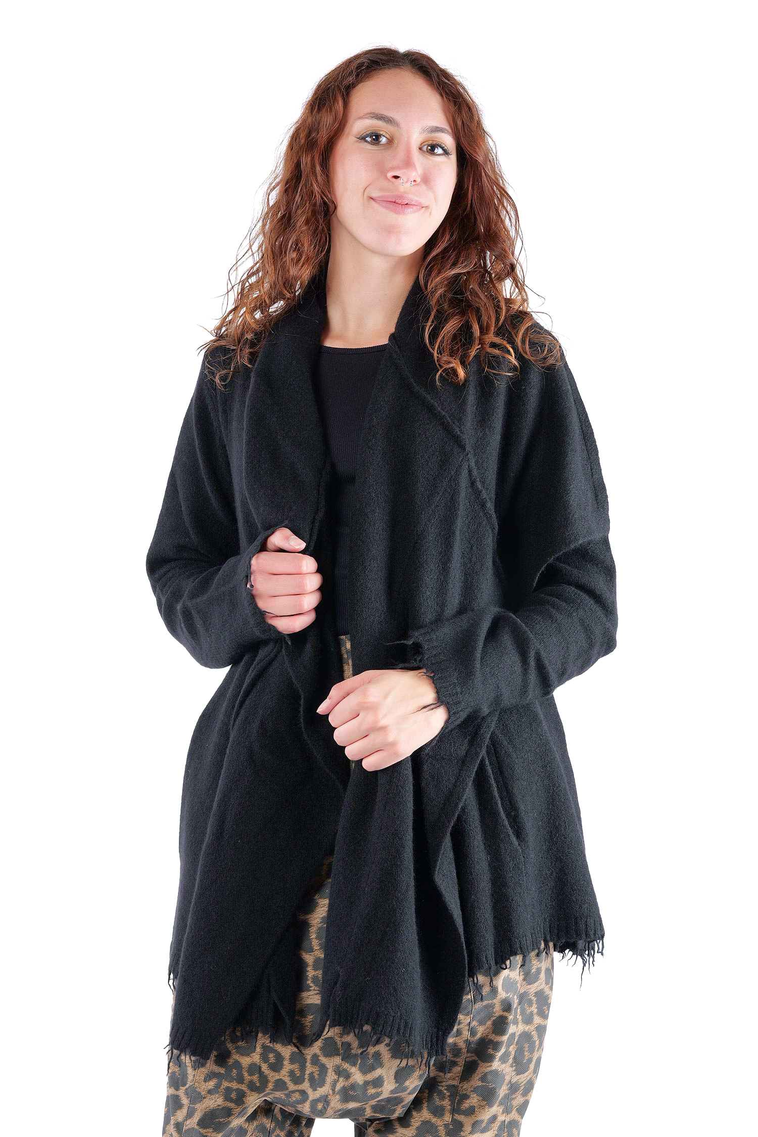 Strickjacke - Schwarz - 2261537105