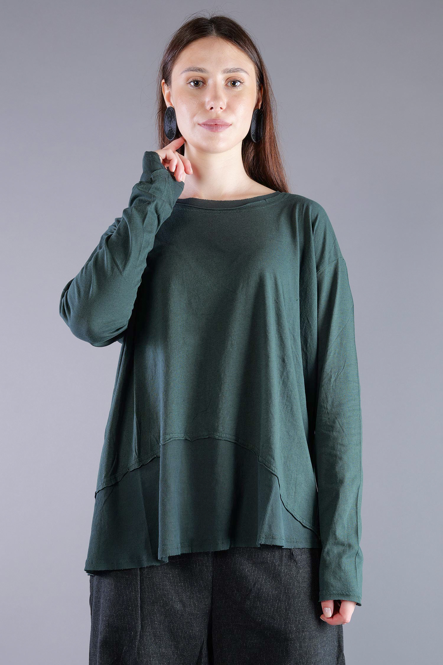 Oversize Shirt - Forest - 2263330502