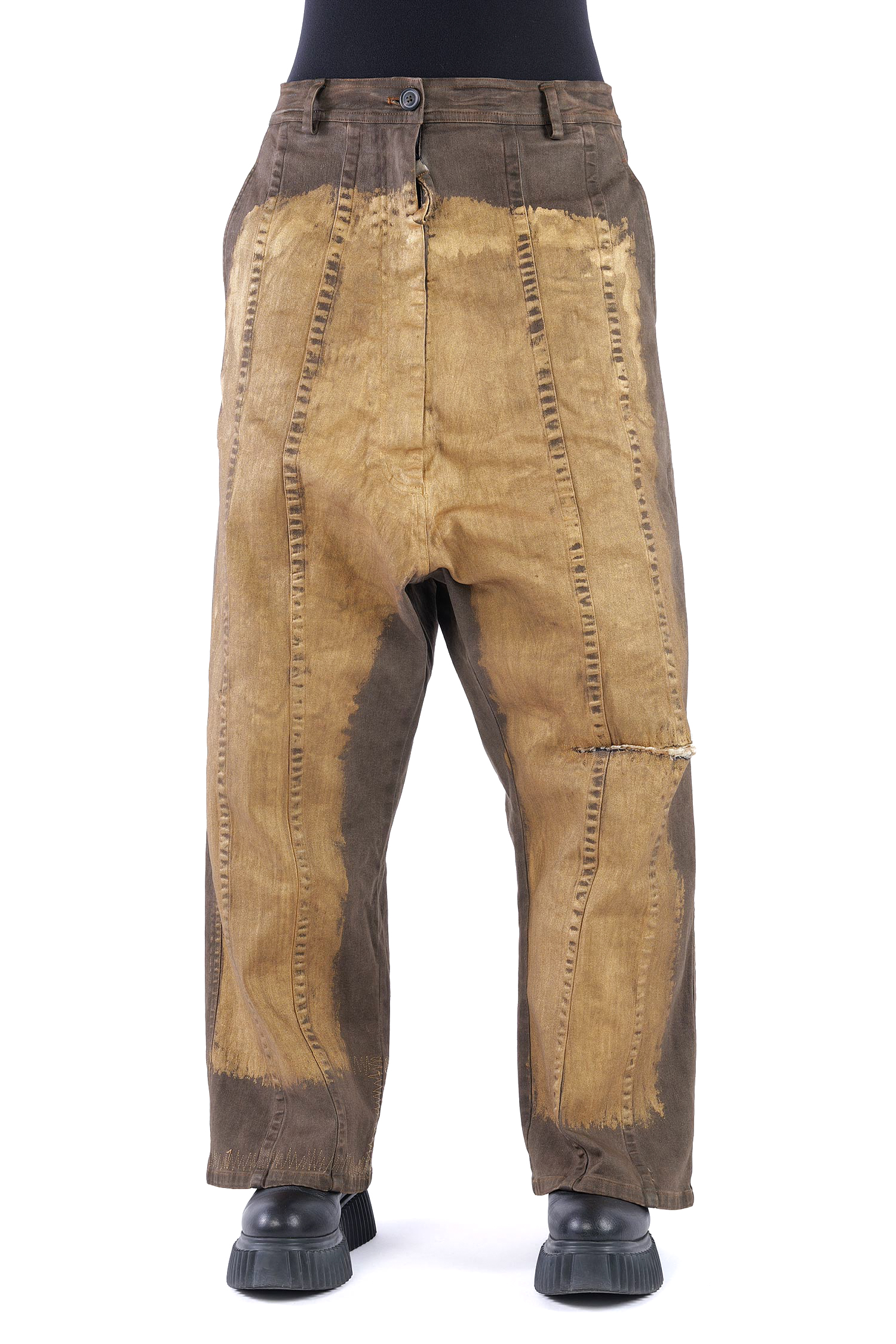 Weite Hose - Umbra gold - 2261040146