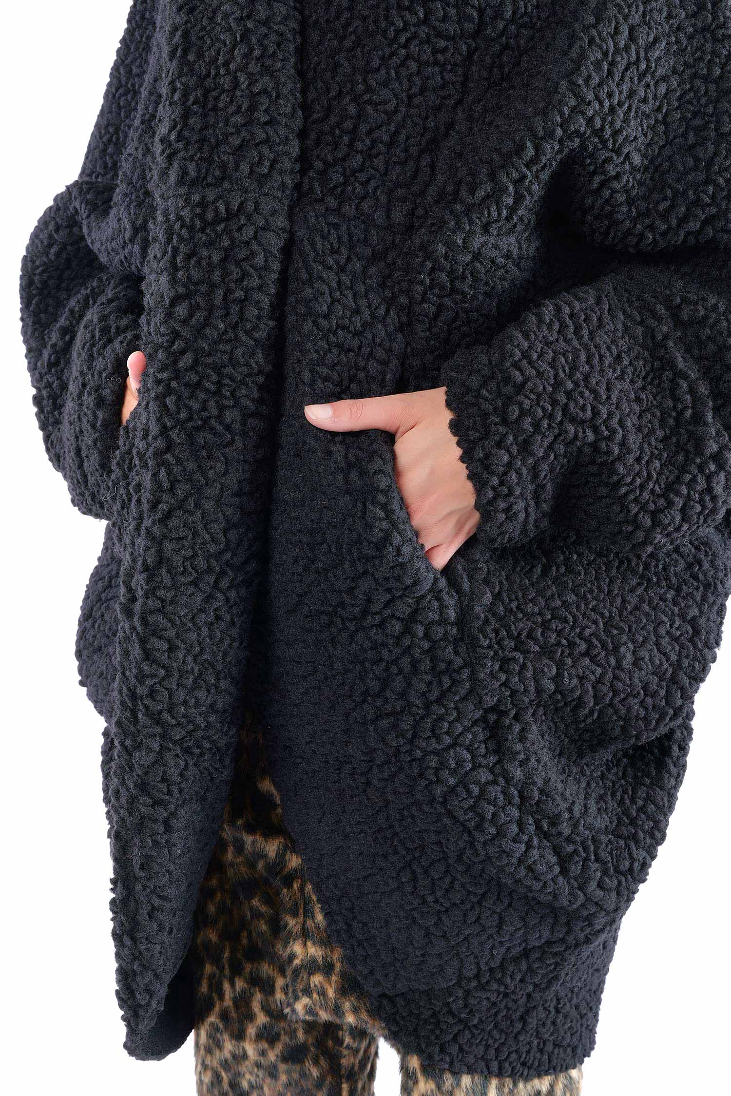 Onesize Mantel - Schwarz - J129