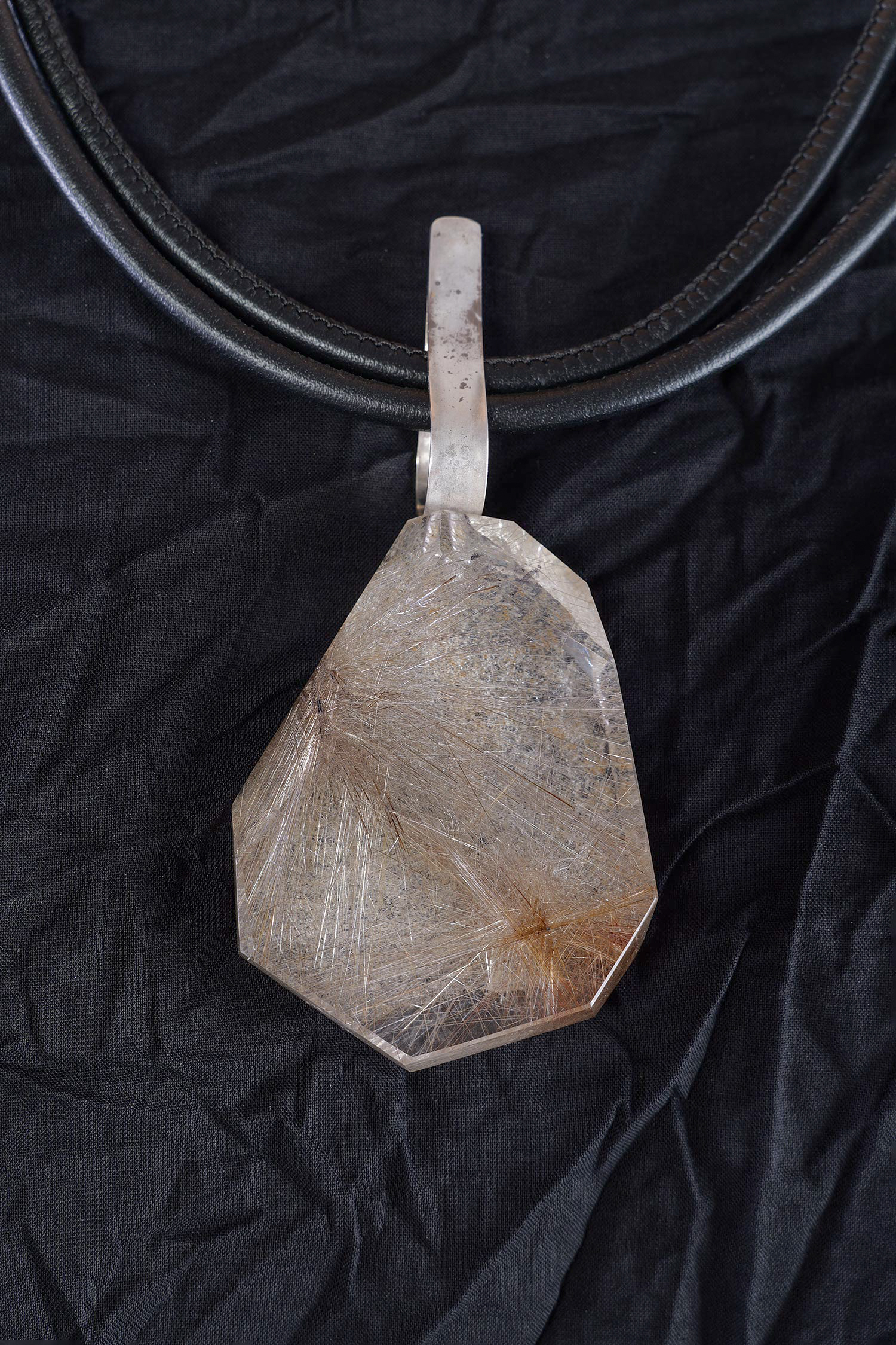 Rutilquarz Kette - DG088