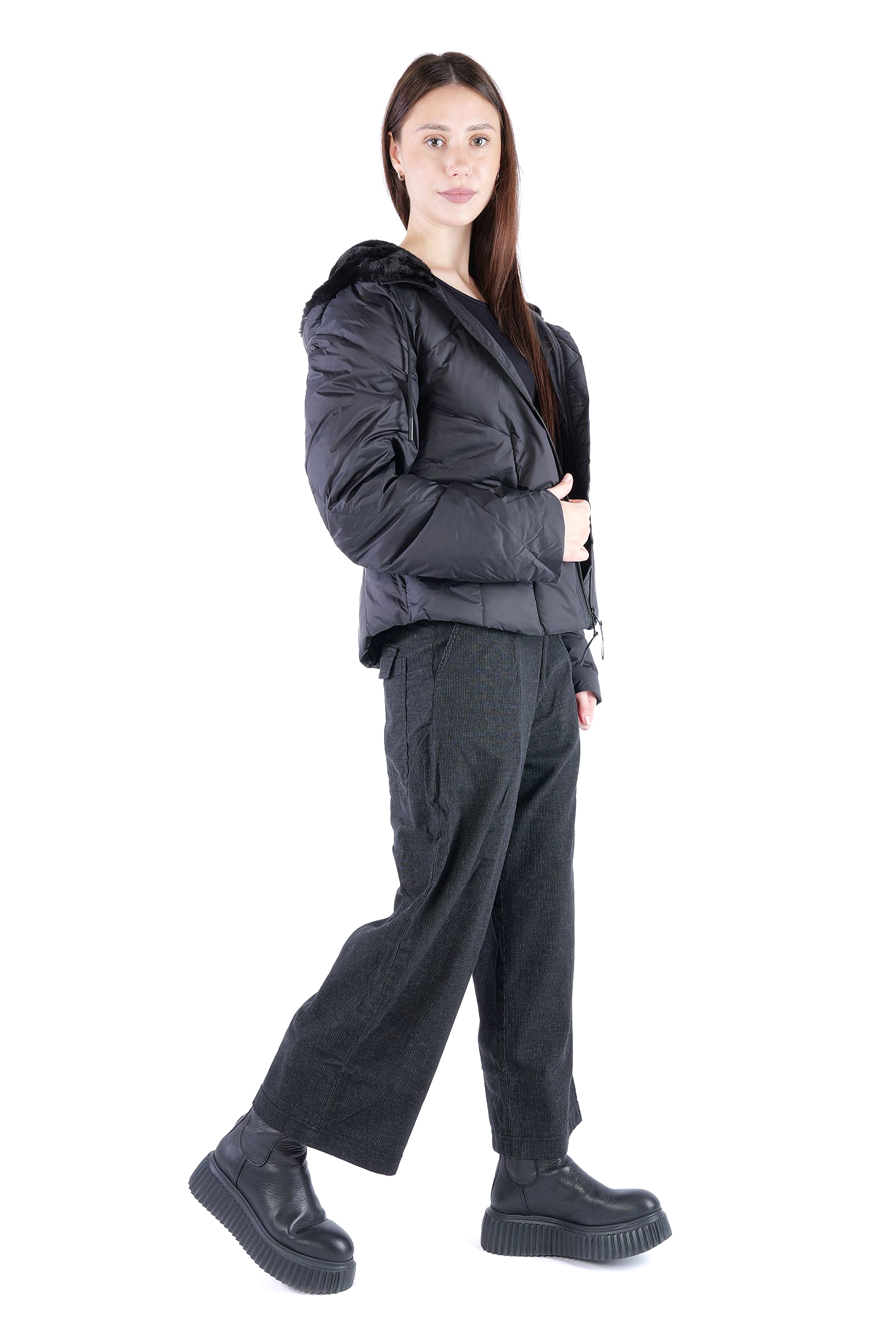 Winterjacke - Schwarz - 2263211113