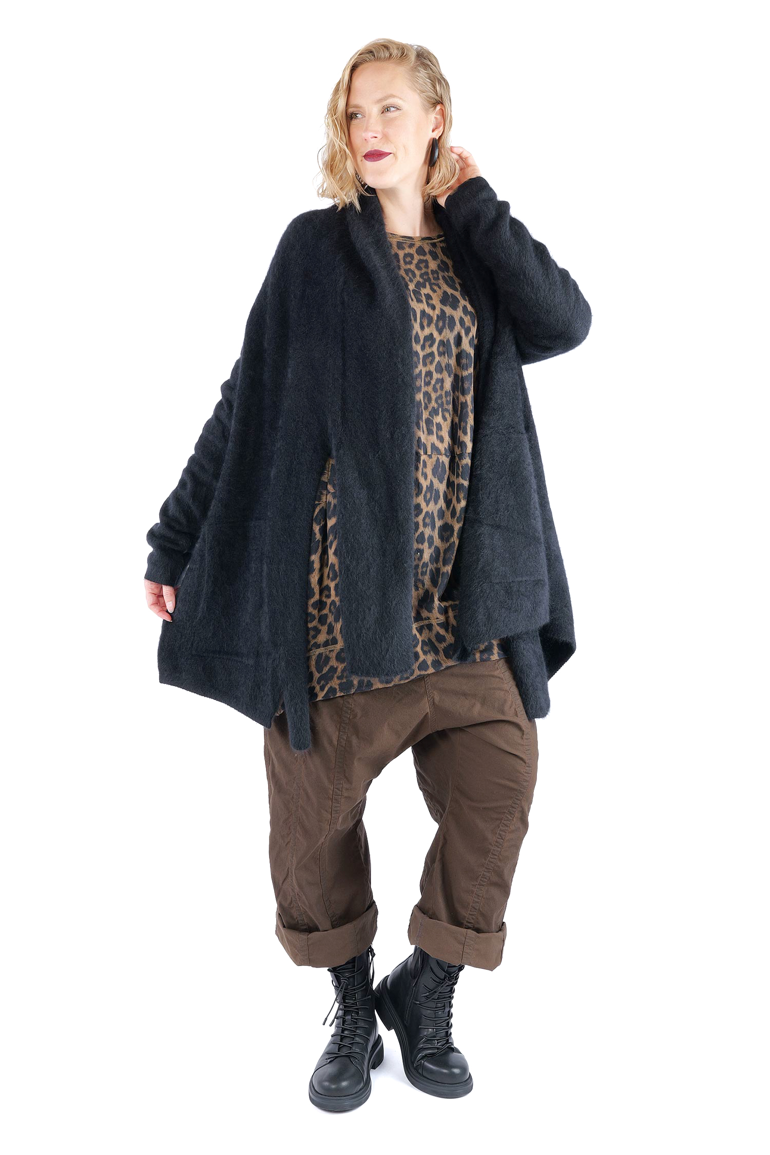 Waschbär Jacke - Schwarz - 2261417108