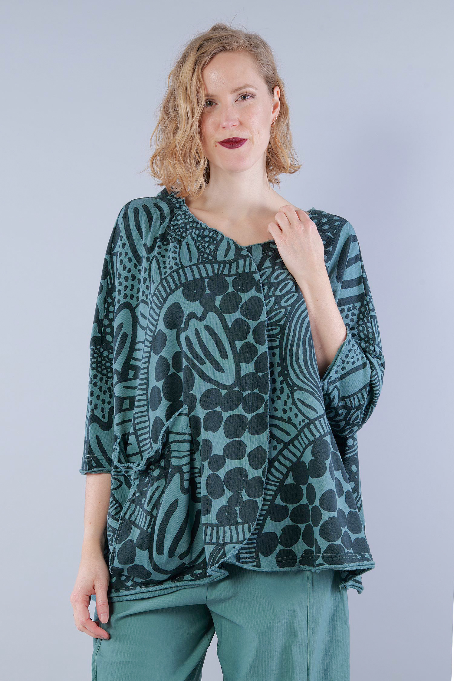 Sweater - Tree print - 1263290502