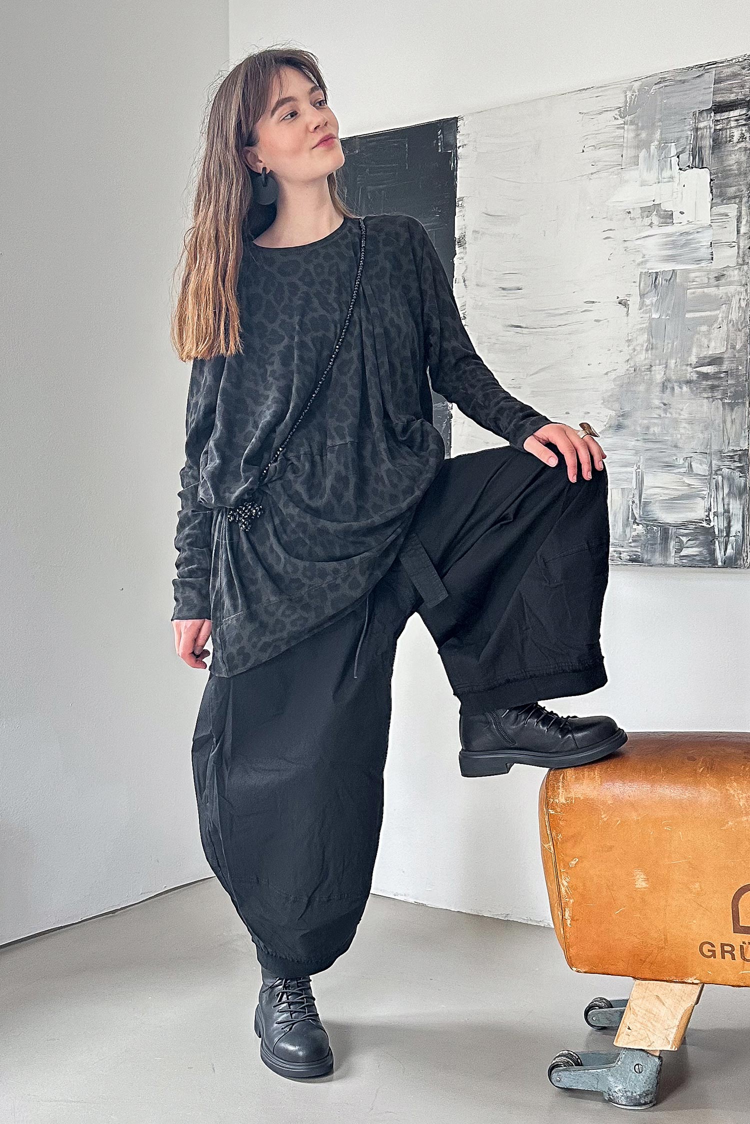 Tulip pants - Black - 2262600103