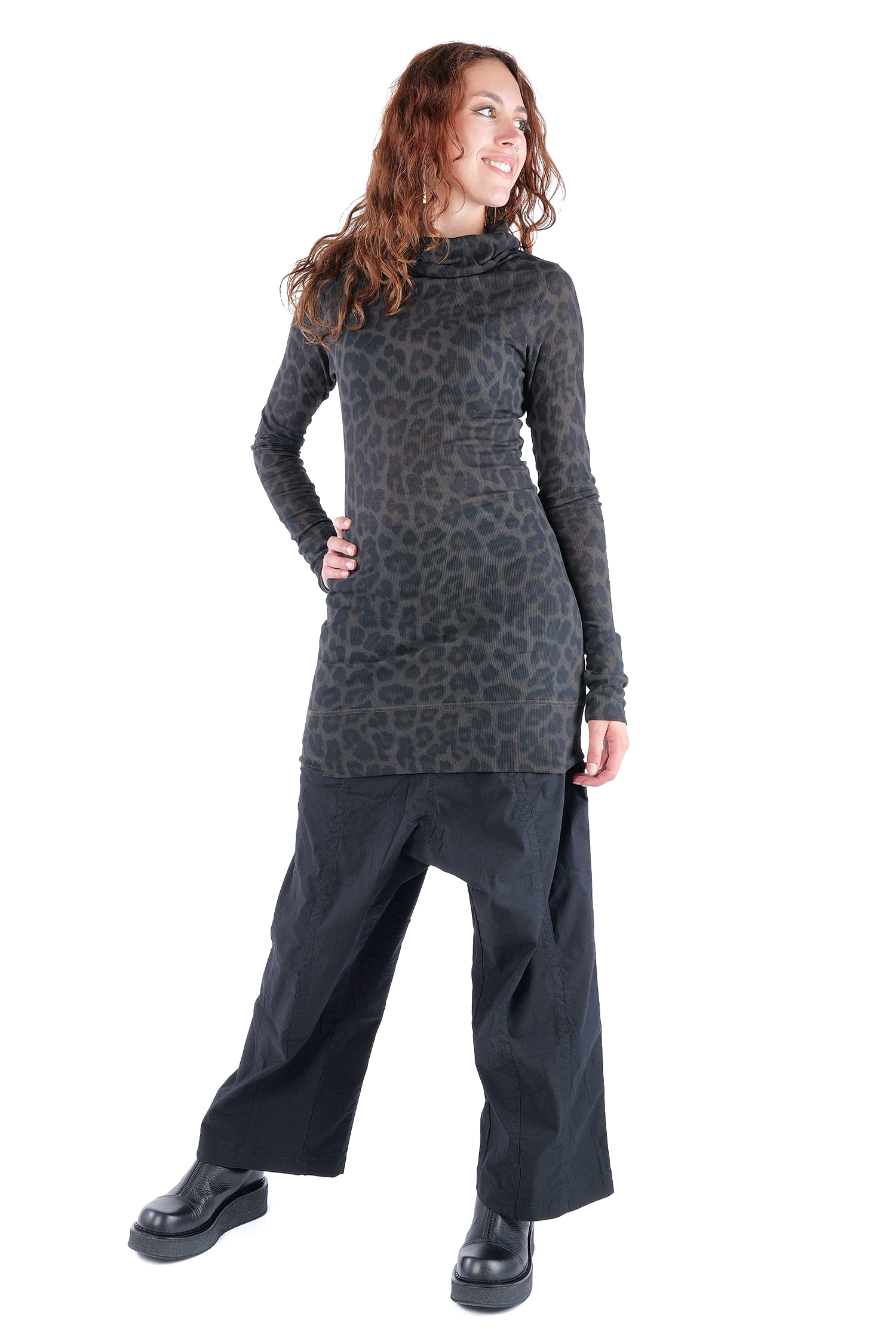 Rippjersey Longsleeve - Leo black cloud - 2261140504