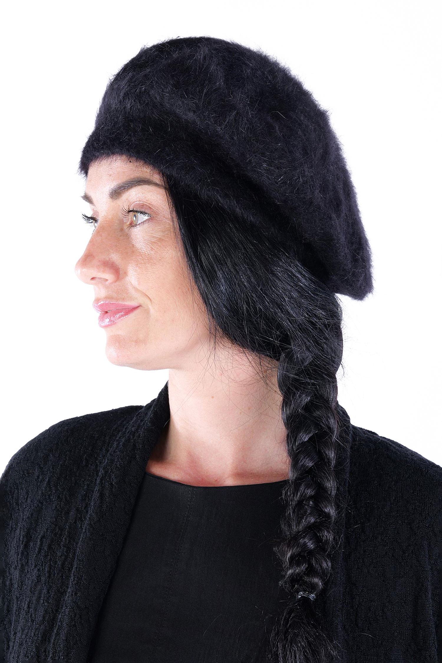 帽子 reinhard plank fur knit beanie Italy Reinhard Plank Cuffia beanie - Angorra Italian Handmade