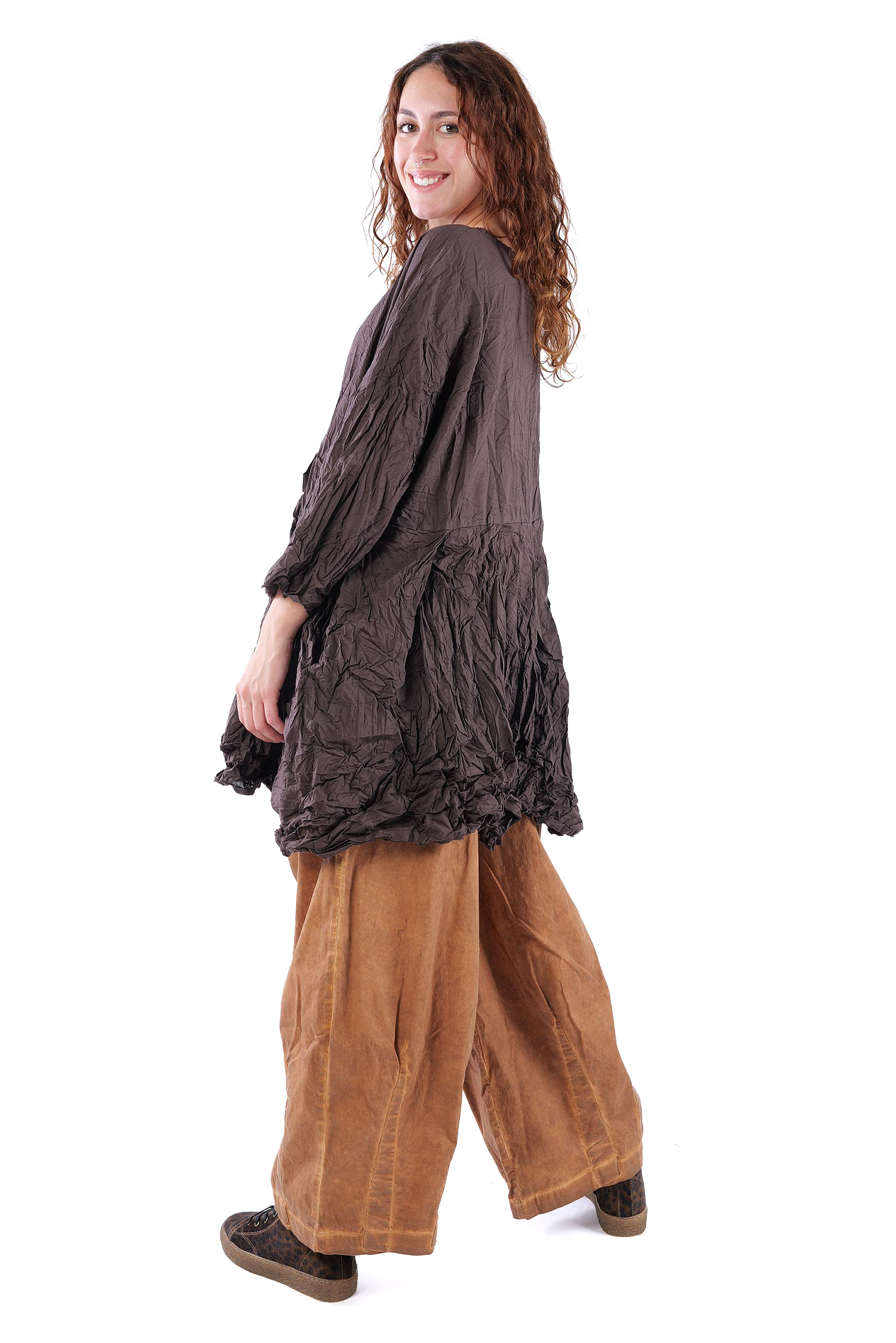 Crinkled tunic - Ritter - Slowgold