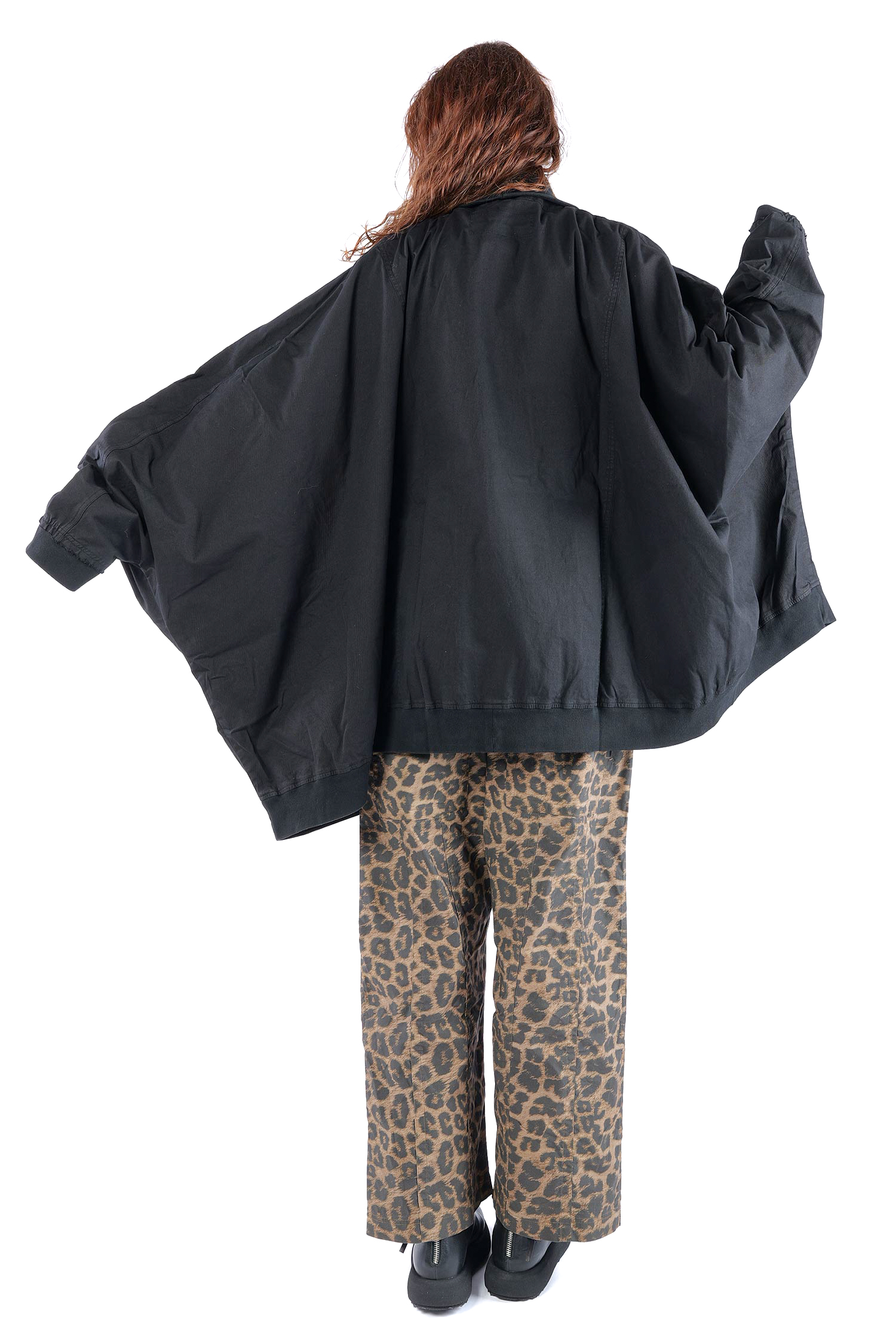 Oversize Jacke - Schwarz - 2262601108