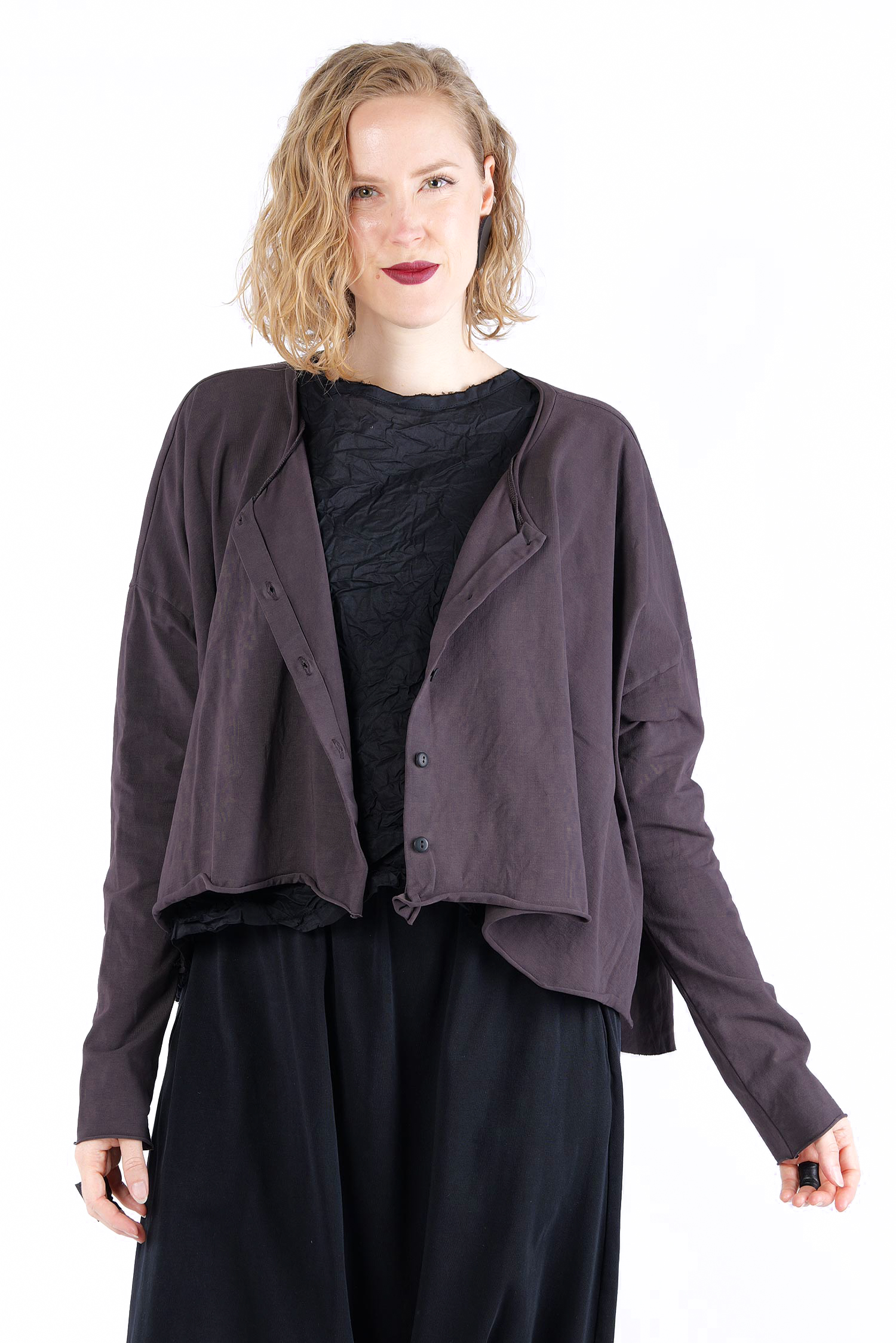 Oversize Jerseyjacke - Ritter - Soulviel