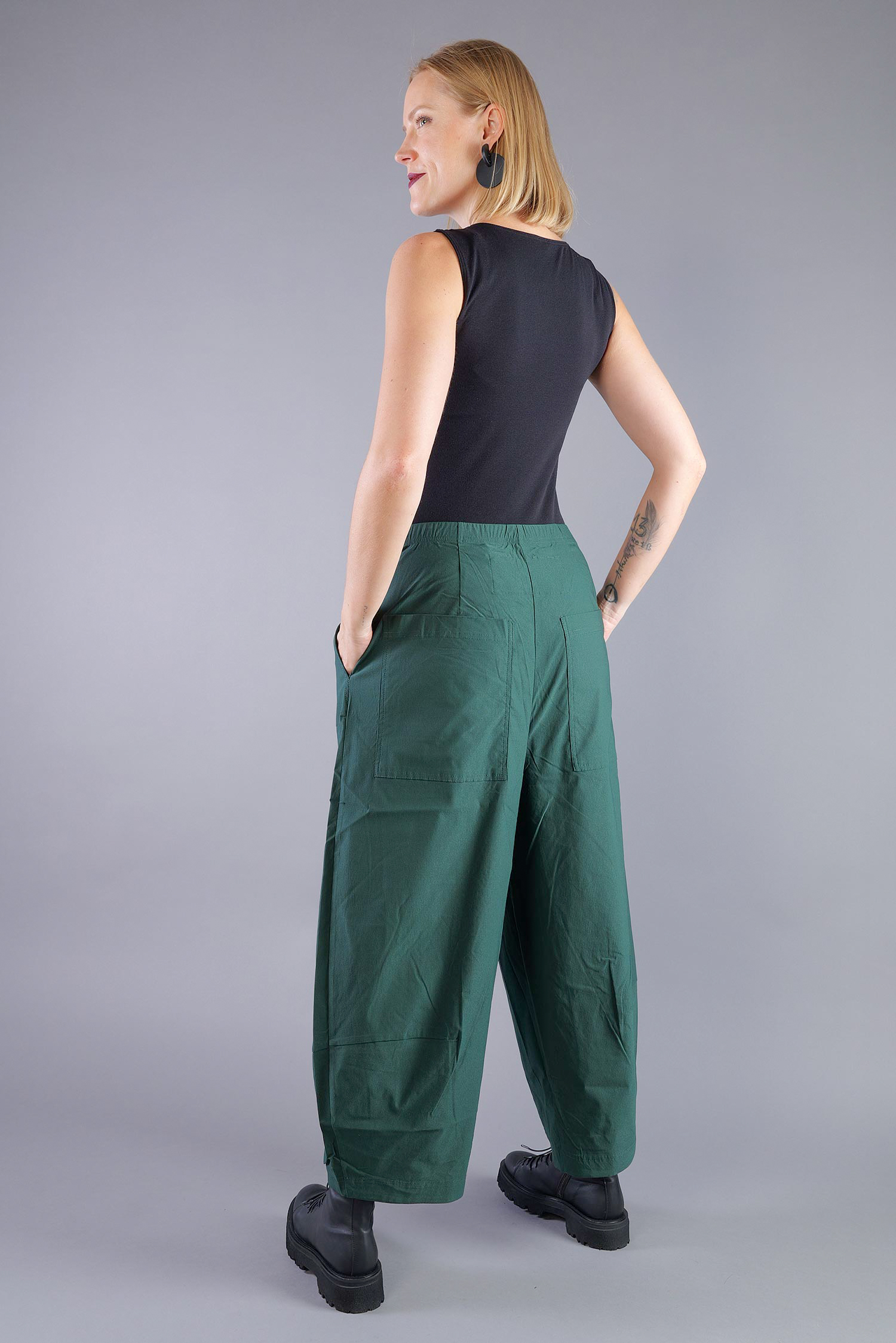 Tulpige Stretchhose - Forest - 2263220124
